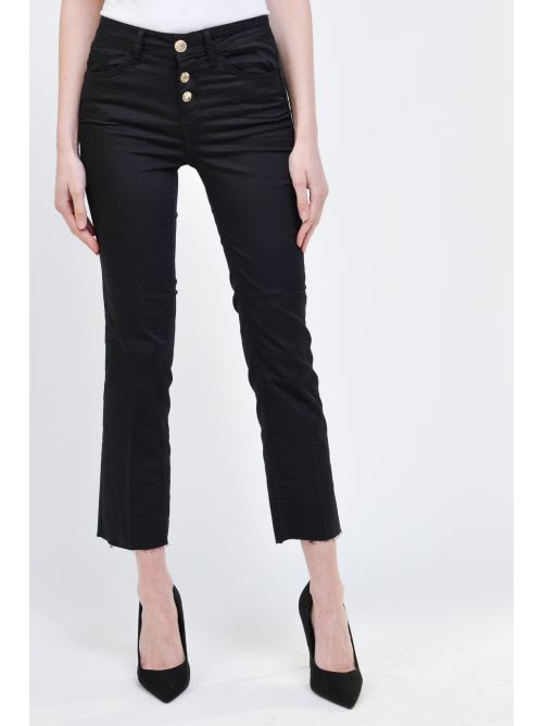  Liu Jo Bootcut Jeans Nero Woman - 3