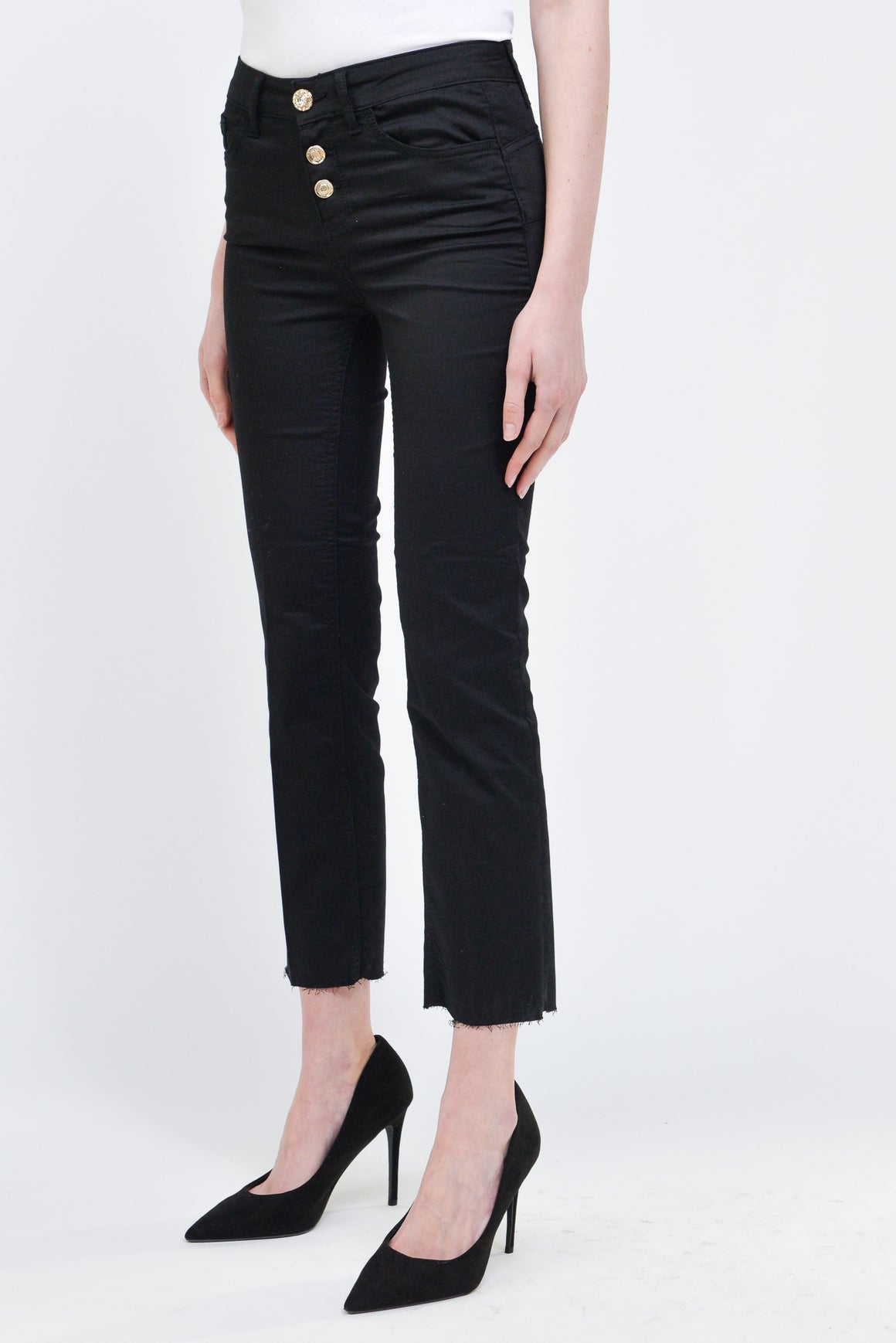  Liu Jo Bootcut Jeans Nero Woman - 4