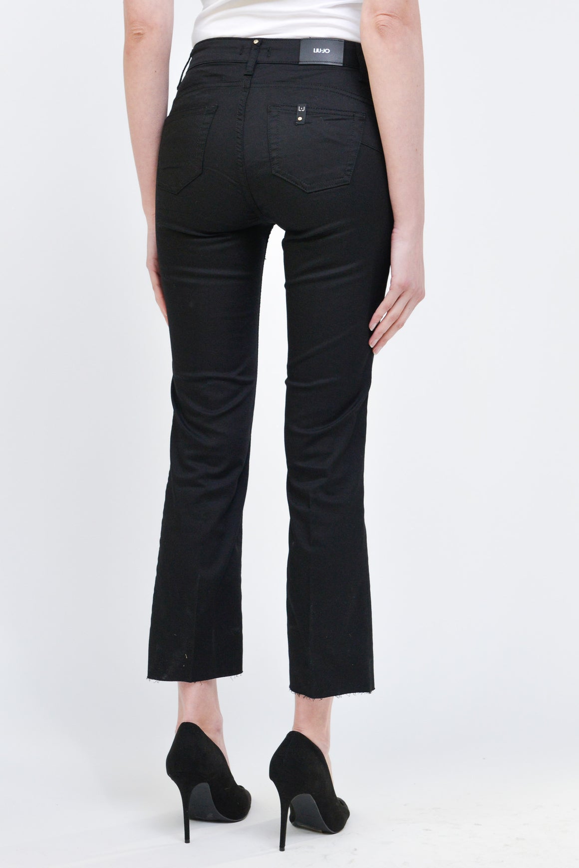  Liu Jo Bootcut Jeans Nero Woman - 5