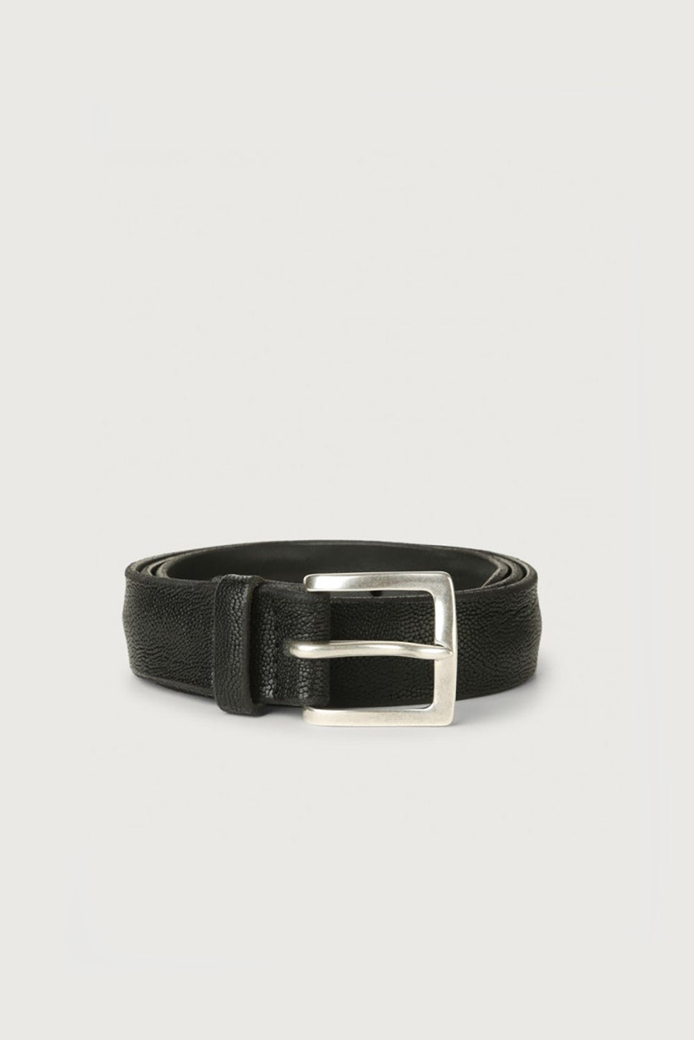  Orciani Frog Leather Belt Nero Uomo - 1