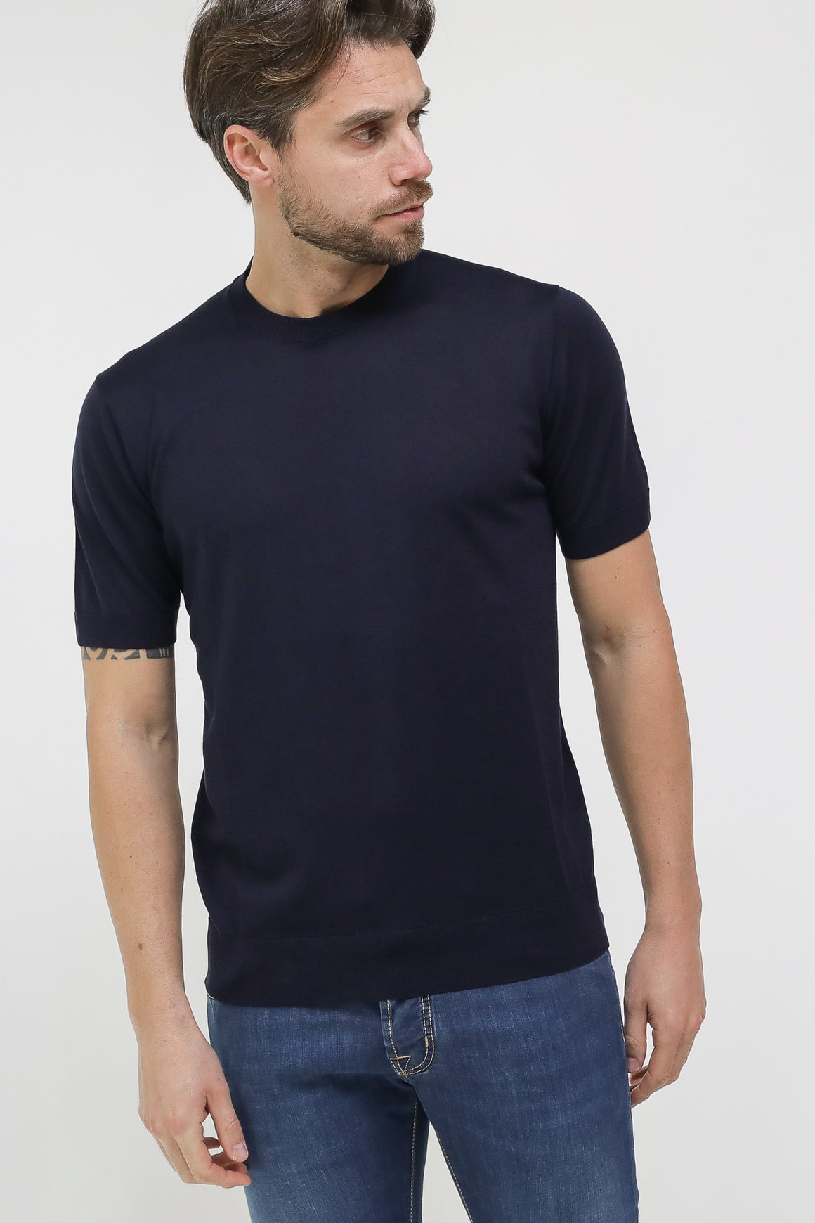  Paolo Pecora T-shirt Blu Uomo - 3