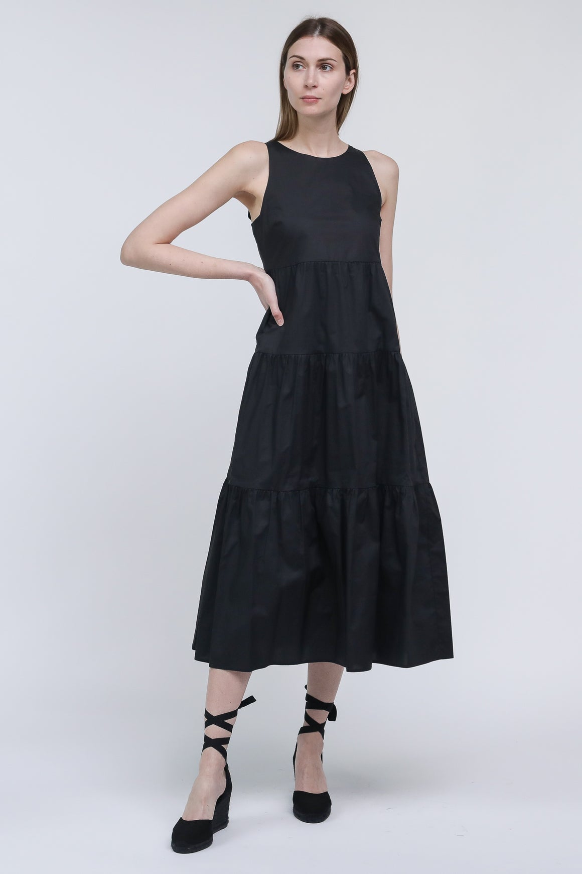  Patrizia Pepe Long Dress Black Woman - 1