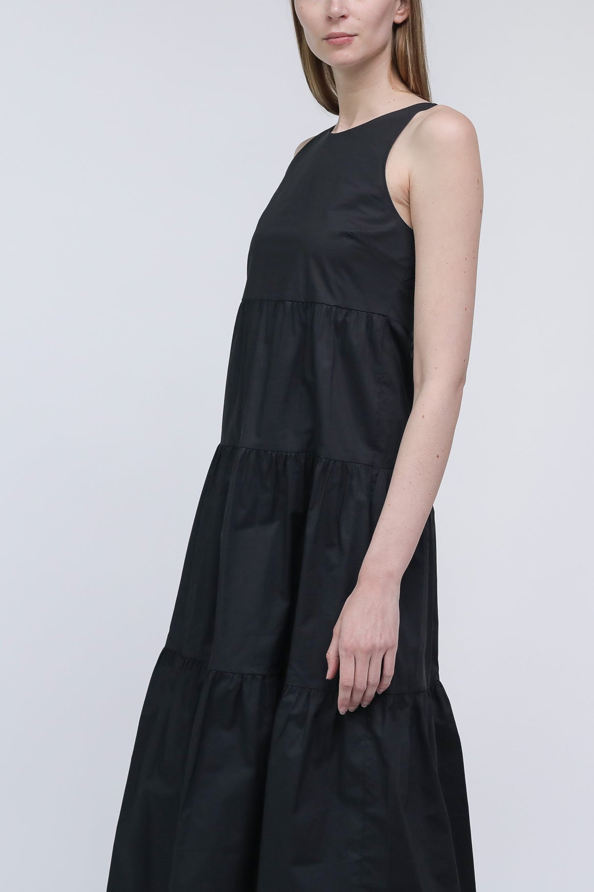  Patrizia Pepe Long Dress Black Woman - 4