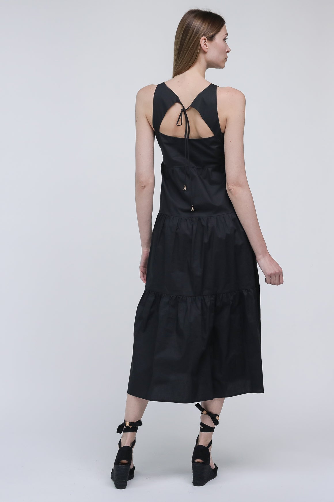  Patrizia Pepe Long Dress Black Woman - 5