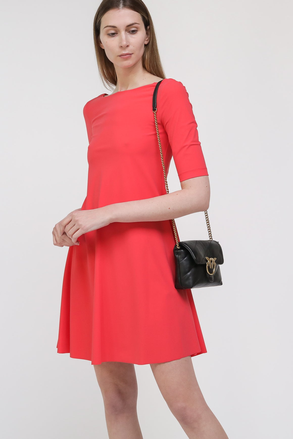  Patrizia Pepe Jersey Dress Red Woman - 2