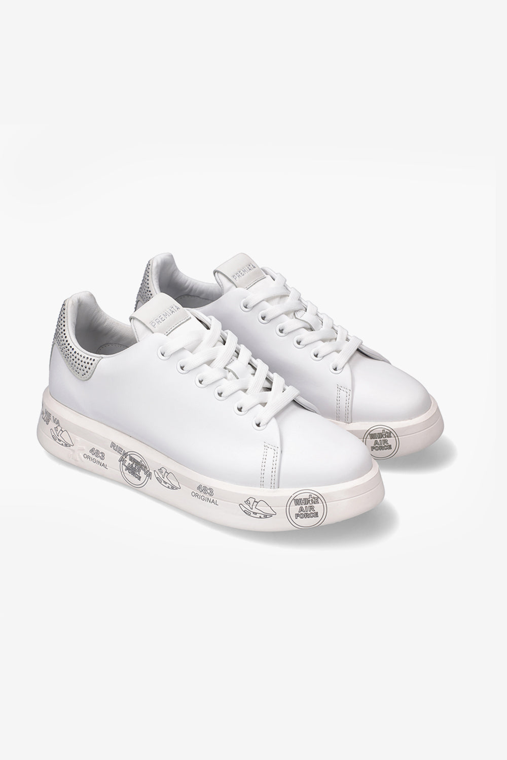  Premiata Belle Sneakers White Woman - 2