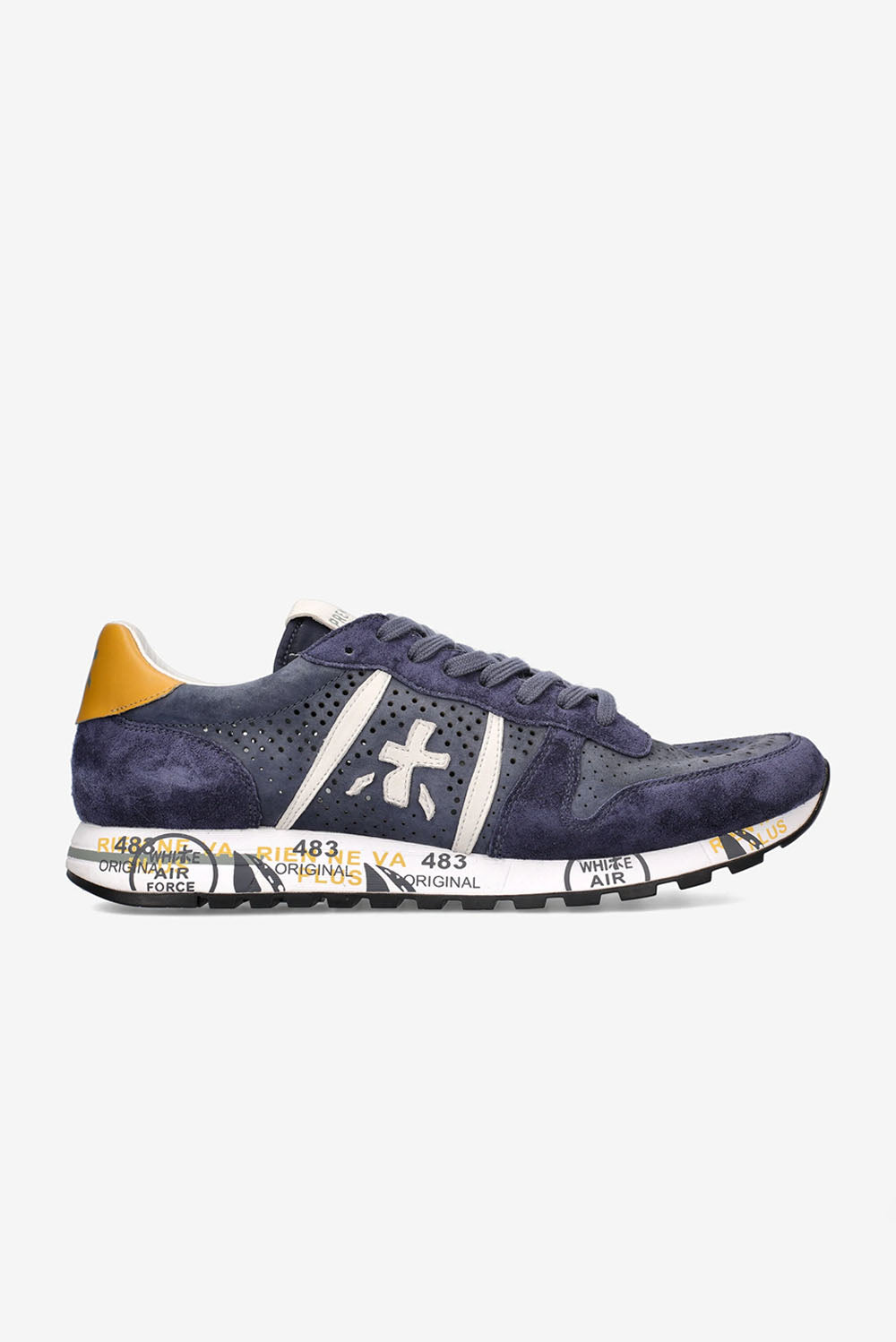  Premiata Eric Sneakers Navy Uomo - 1