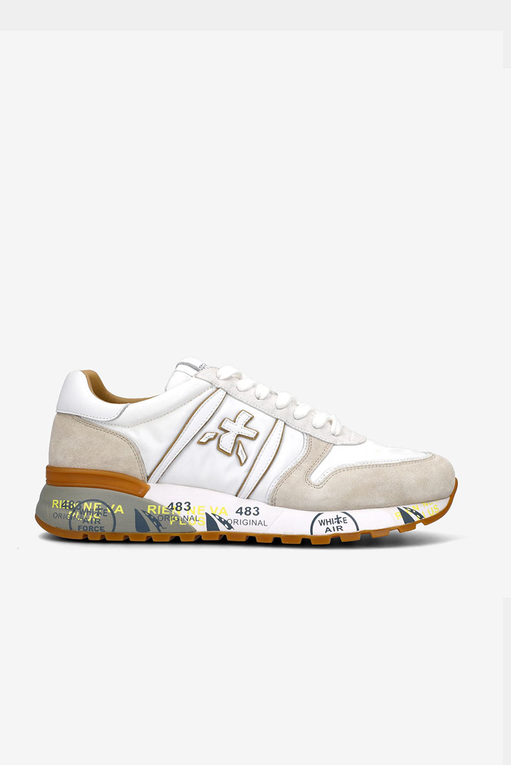  Premiata Sneakers Lander White Uomo - 1