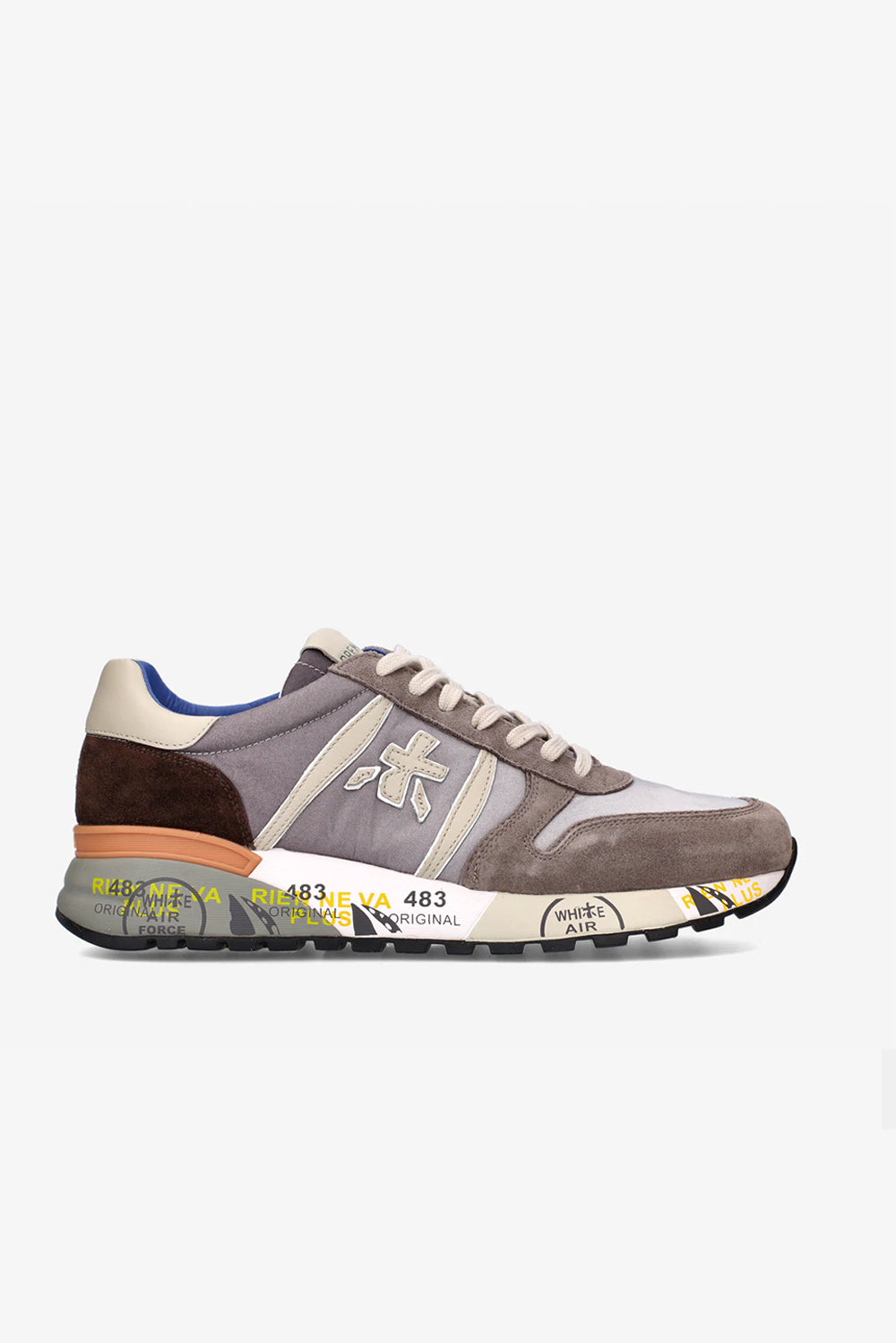  Premiata Sneakers Lander Chalk Uomo - 1