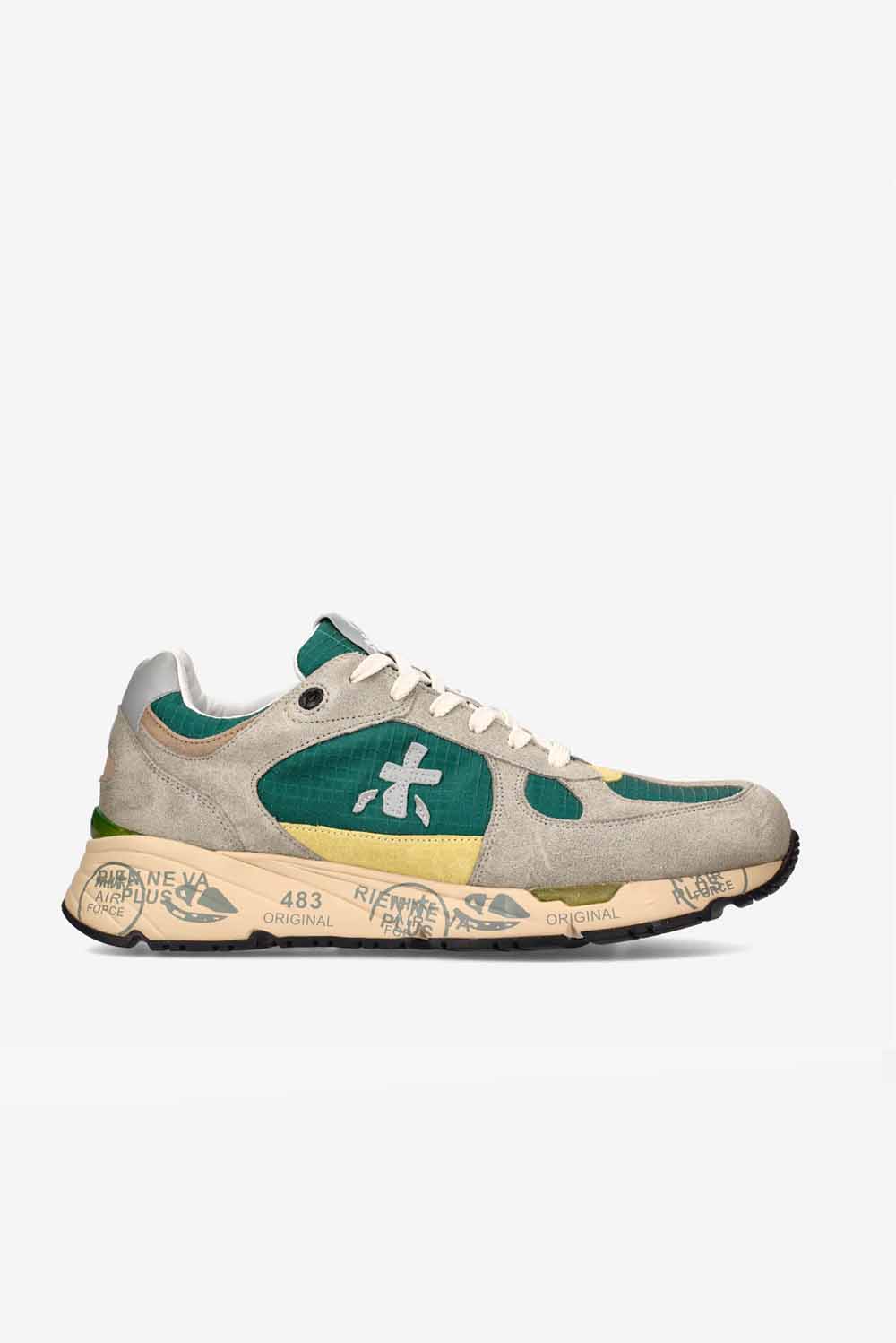  Premiata Mase Sneakers Verde Uomo - 1