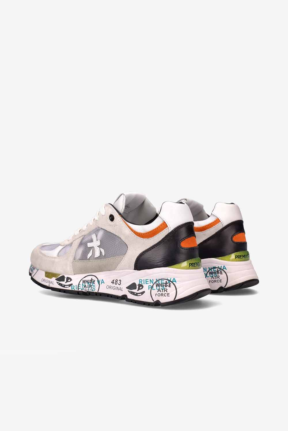  Premiata Mase Sneakers White Uomo - 3