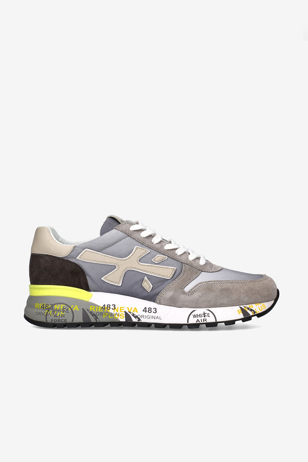  Premiata Mick Sneakers<br> Grigio Uomo - 1