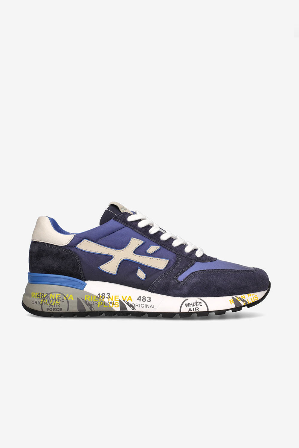  Premiata Mick Sneakers Navy Uomo - 1