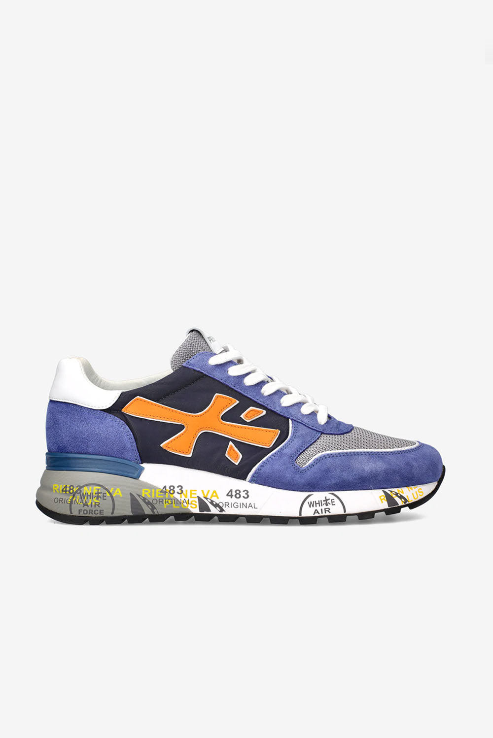  Premiata Mick Sneakers Blu Uomo - 1