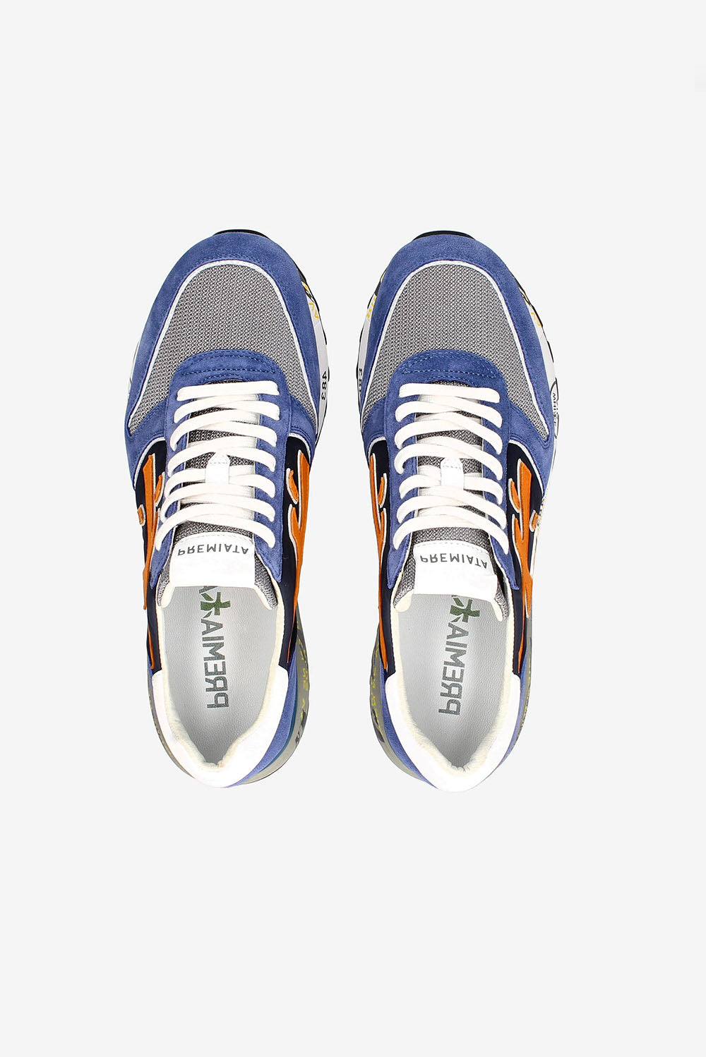  Premiata Sneakers Mick Blu Uomo - 4