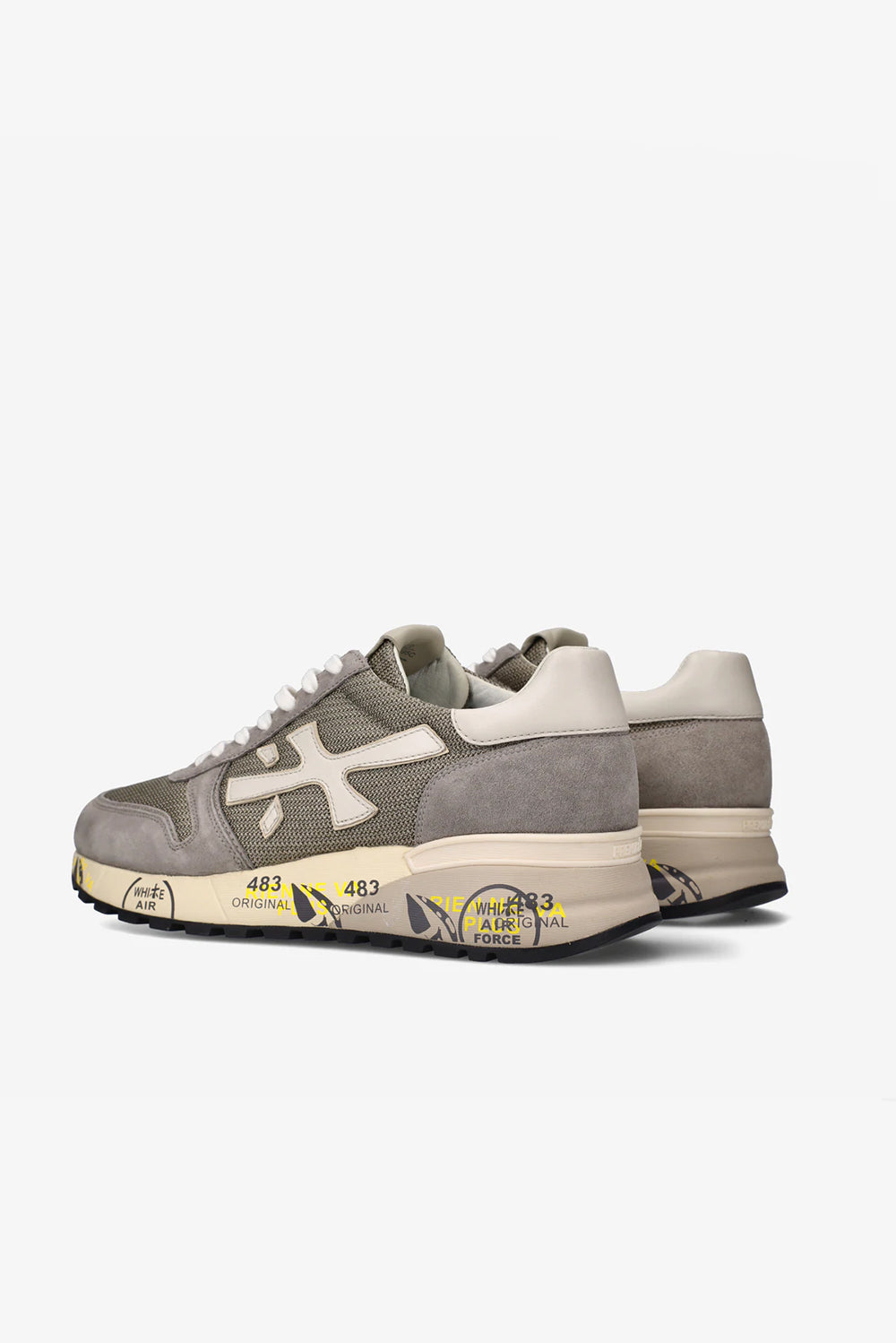  Premiata Mick Sneakers Chalk Uomo - 3