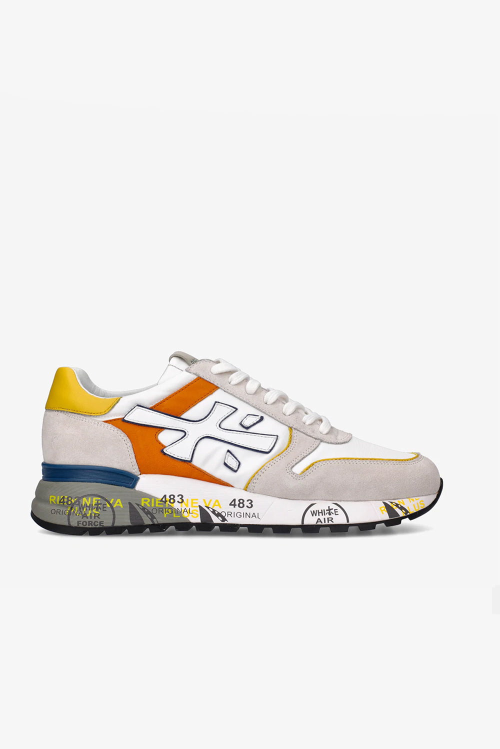  Premiata Mick Sneakers Arancione Uomo - 1