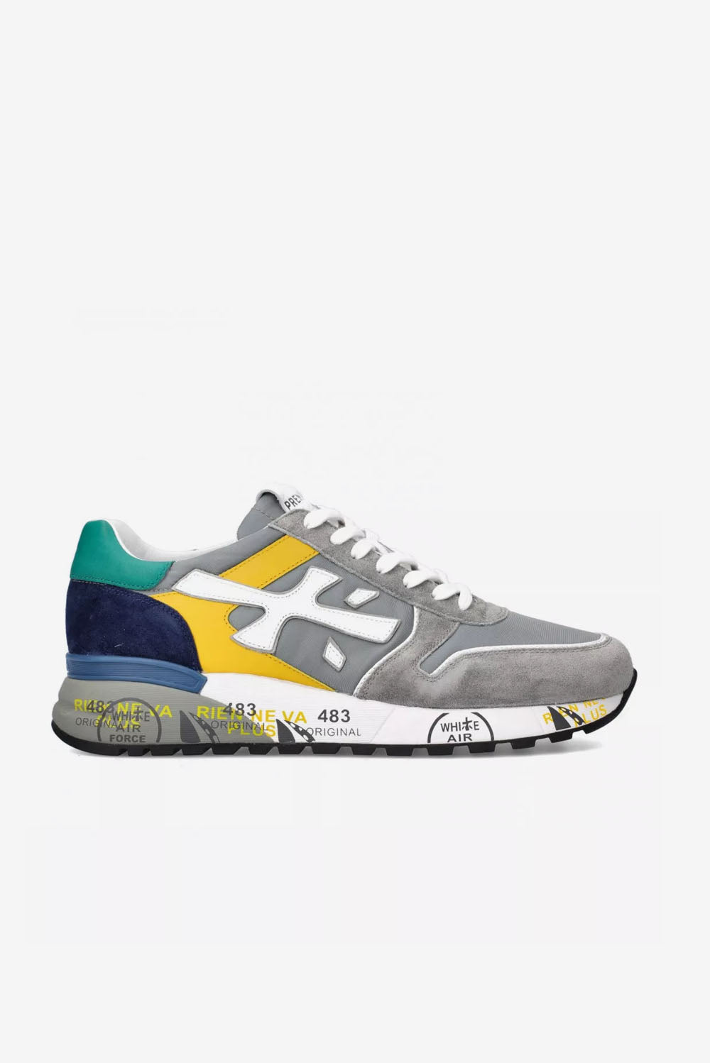  Premiata Mick Sneakers Grey Uomo - 1