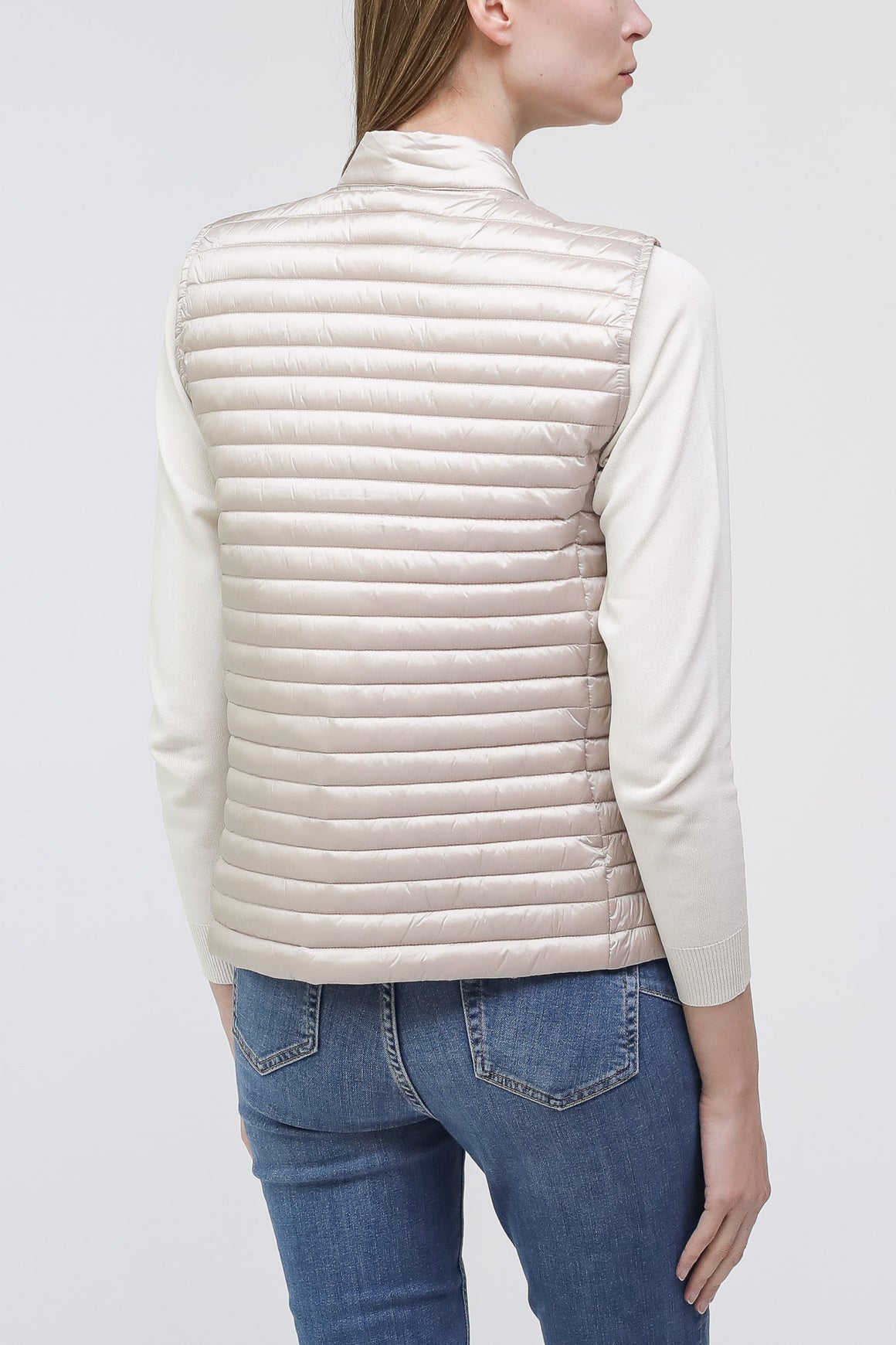  Save The Duck Gilet Aria Beige Woman - 4