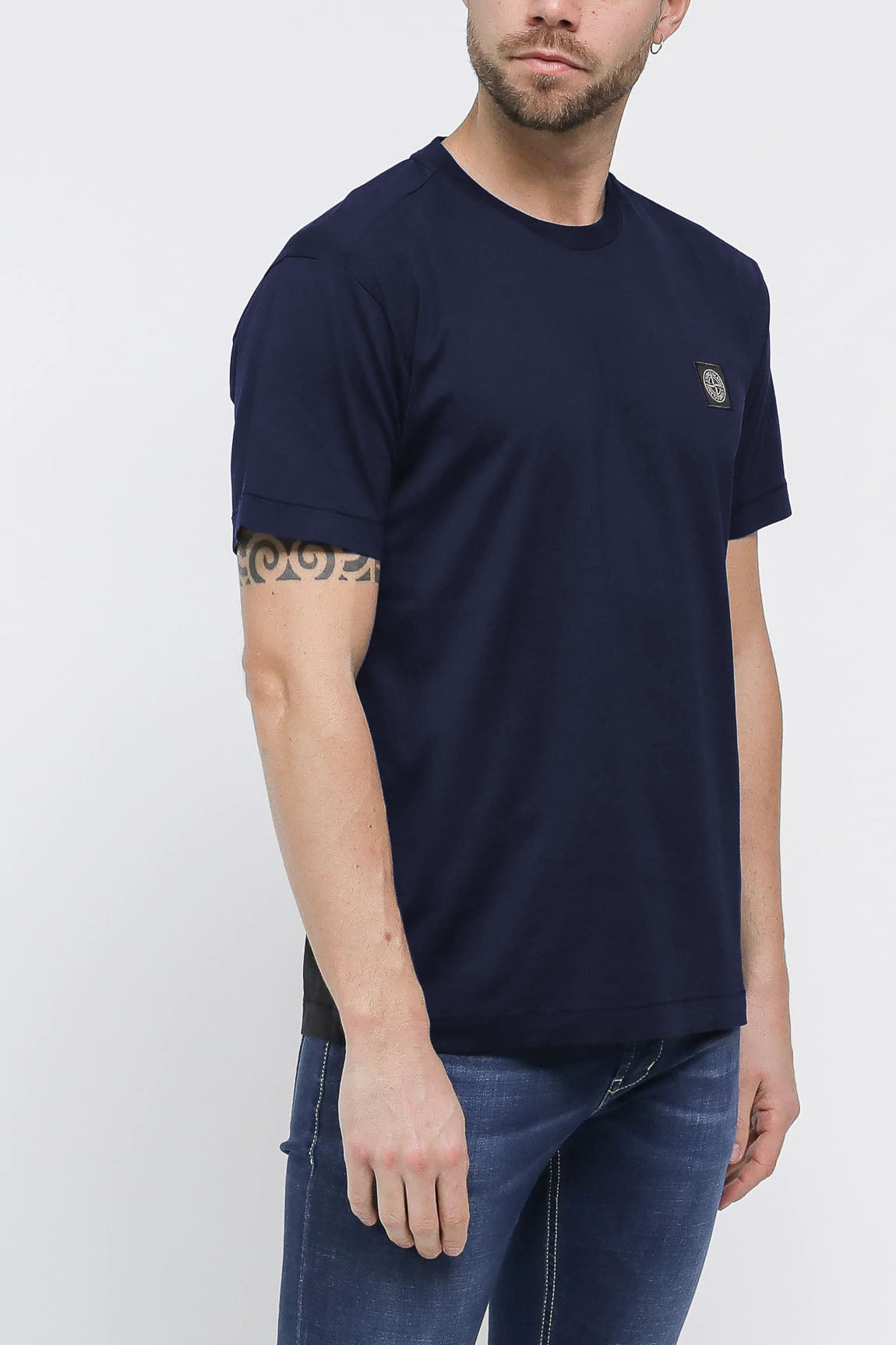  Stone Island T-shirt Navy Uomo - 2