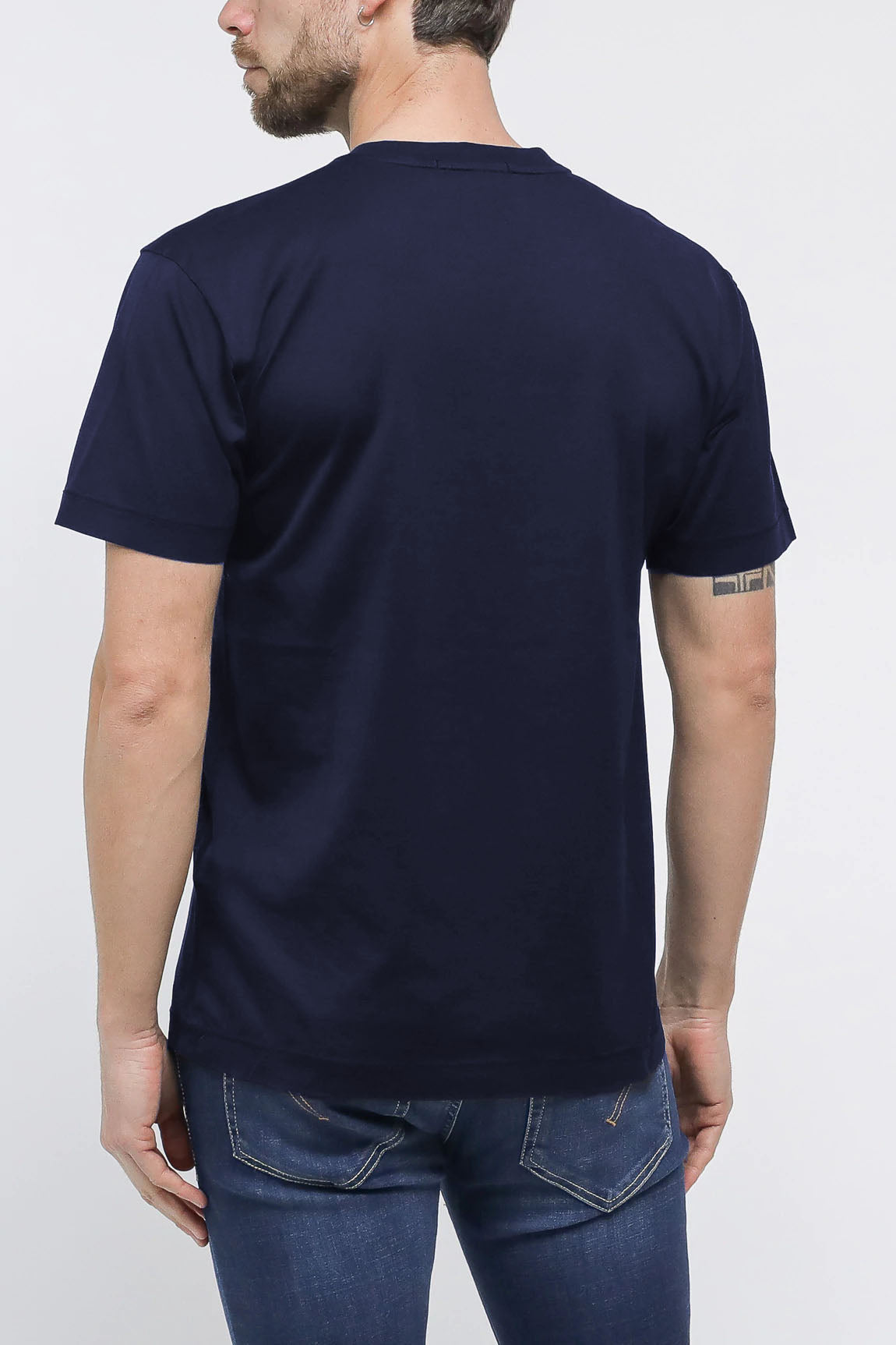  Stone Island T-shirt Navy Uomo - 4