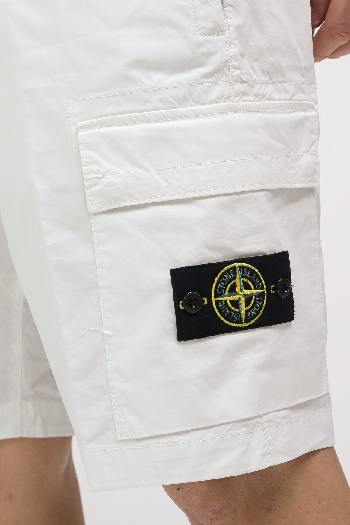  Stone Island Cargo Shorts Off White Uomo - 6