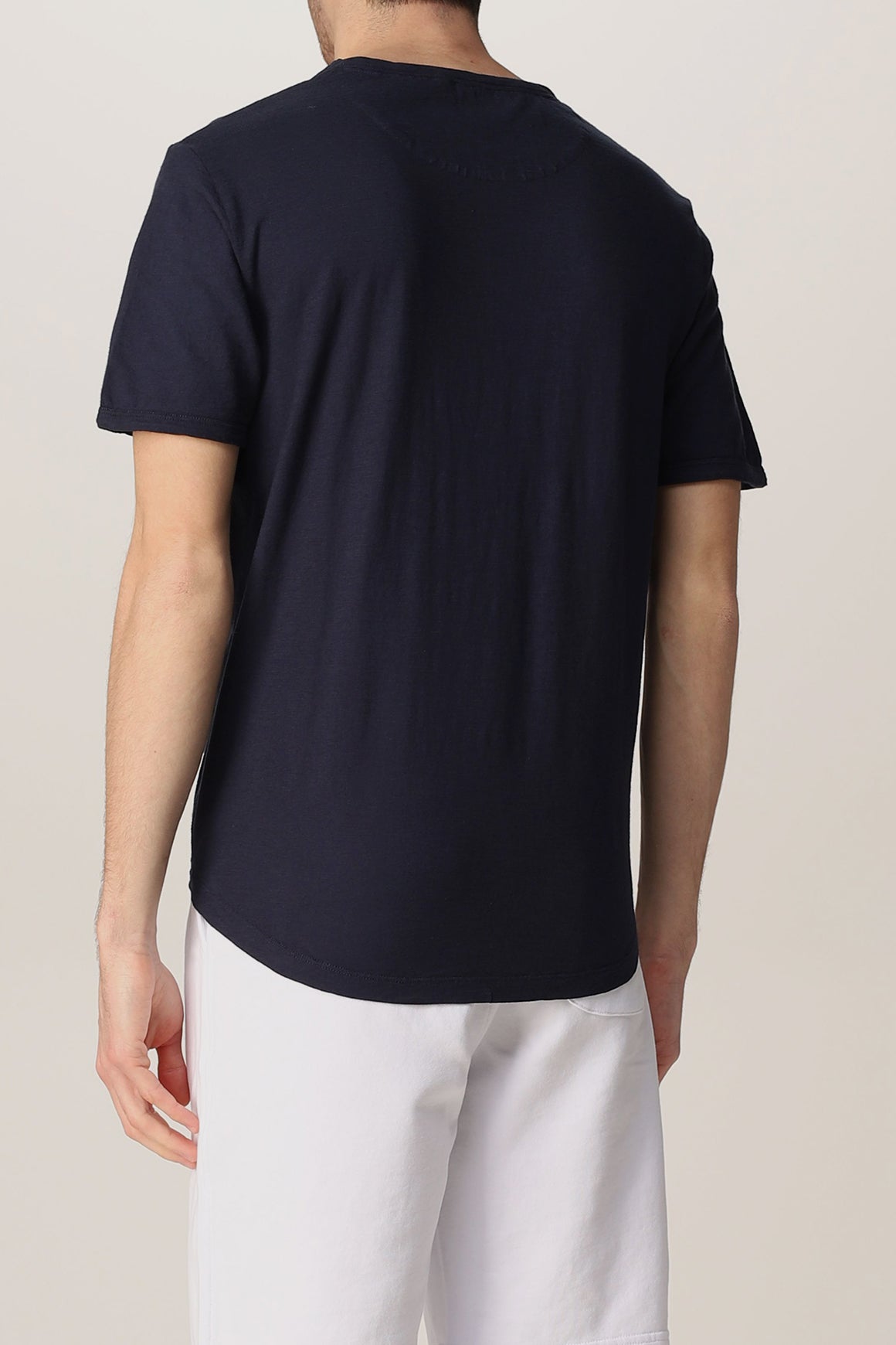  Sun 68 Sun68 Round T-shirt Navy Uomo - 2