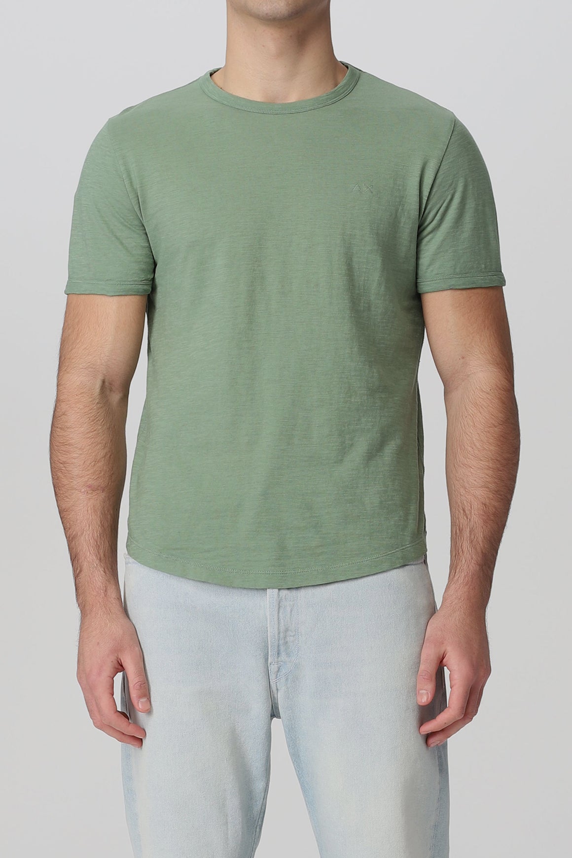  Sun 68 Sun68 Round T-shirt Militare Uomo - 1