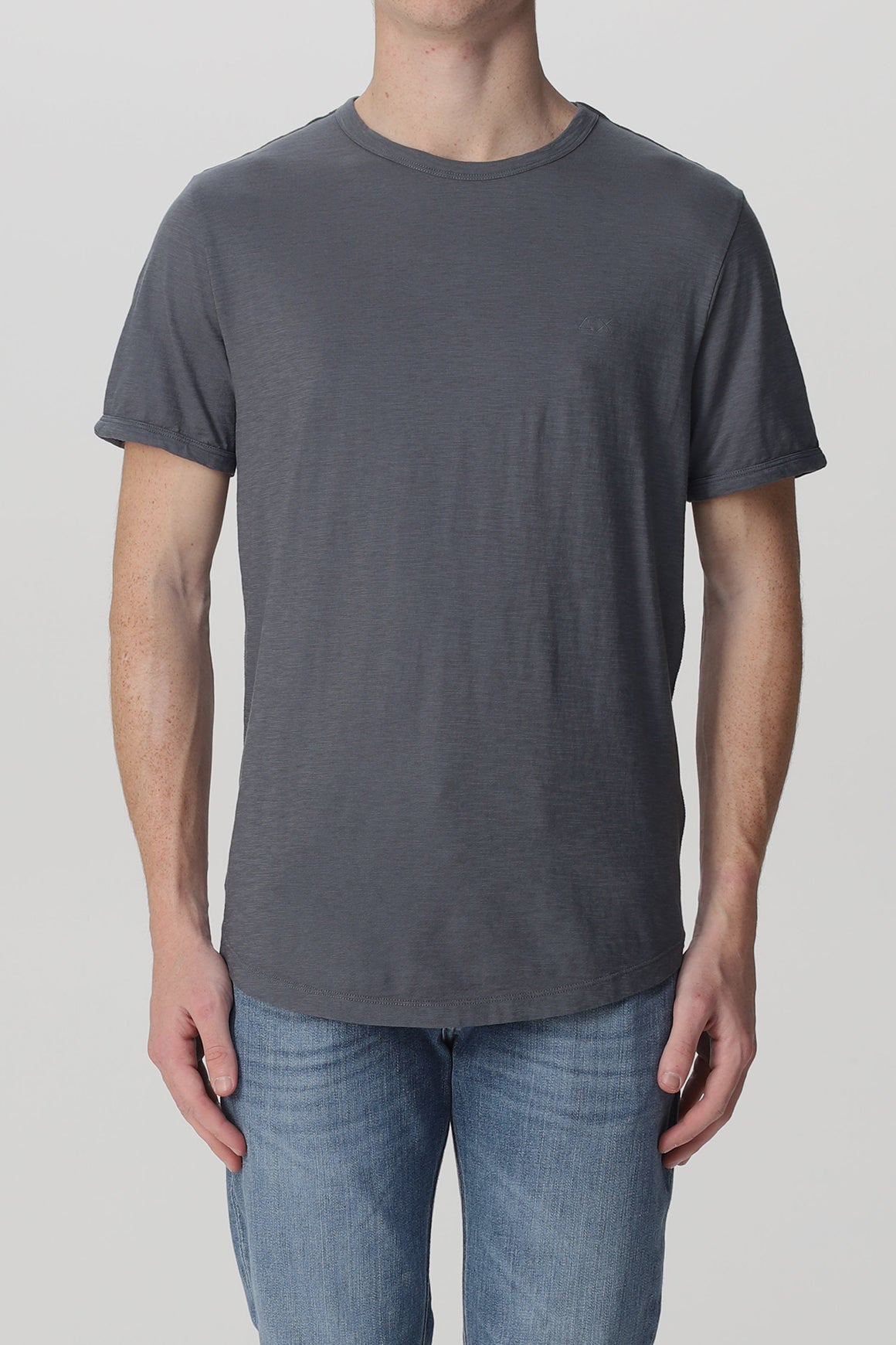  Sun 68 Sun68 Round T-shirt Inchiostro Uomo - 1