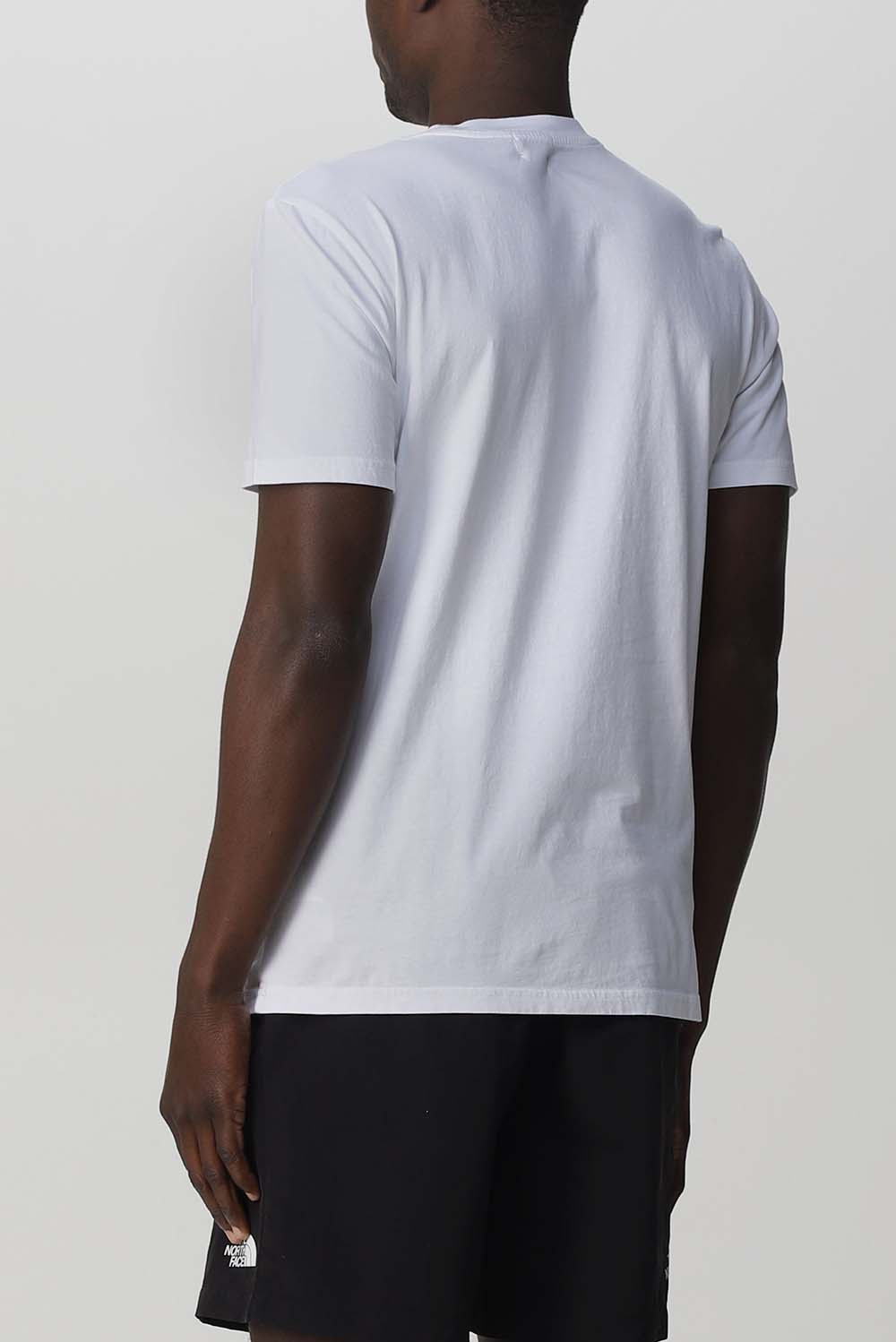  Woolrich Logo T-shirt Bright White Uomo - 2