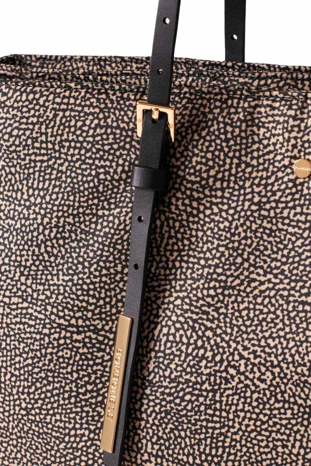  Borbonese Shopper Hobo Large Op Natural Woman - 3