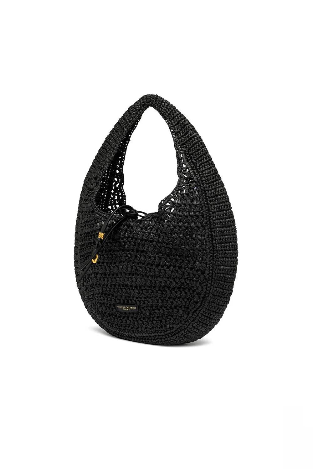  Gianni Chiarini Borsa Nefeli Hobo Nero Woman - 2