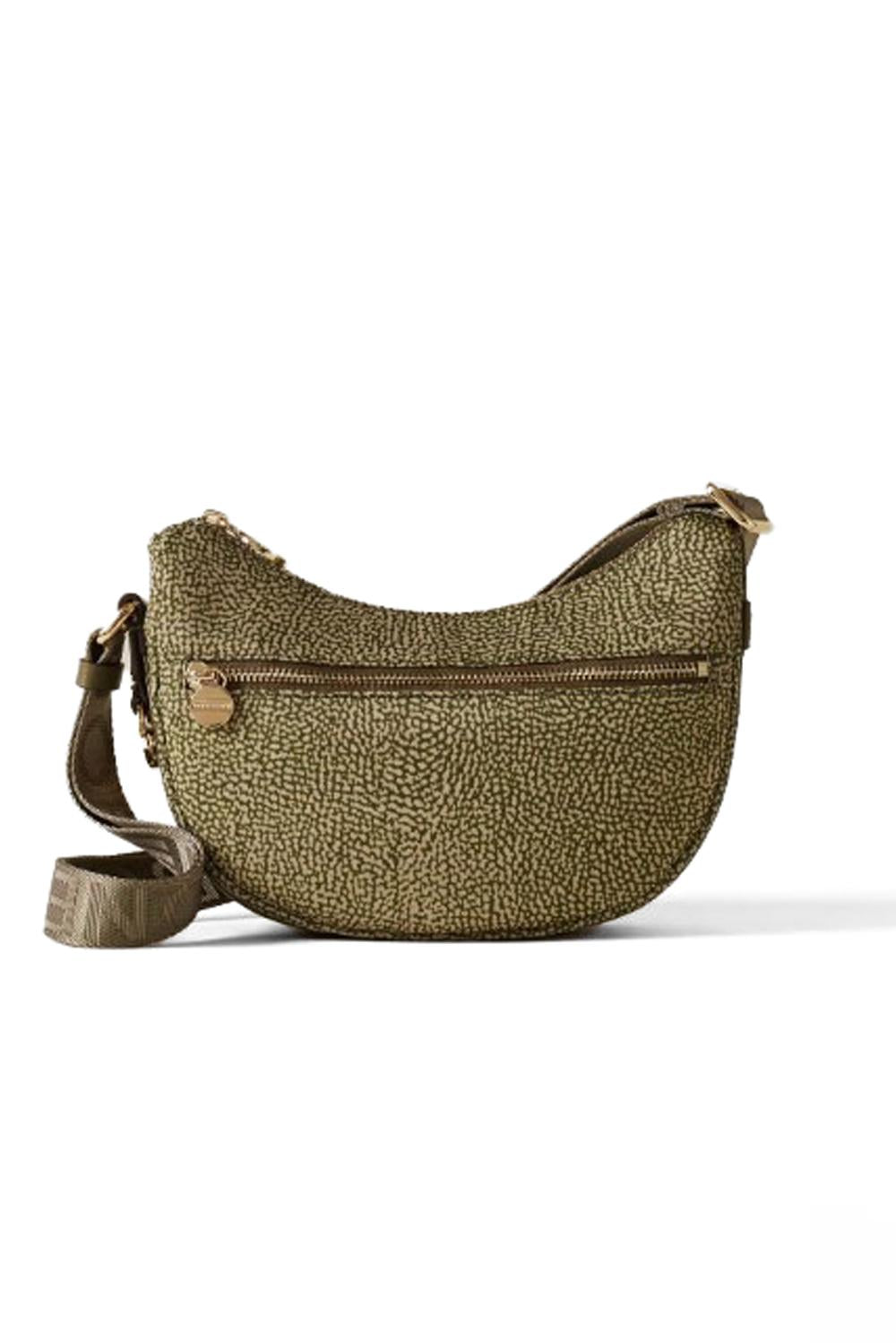  Borbonese Eco Line Luna Bag Mini Olive Woman - 1