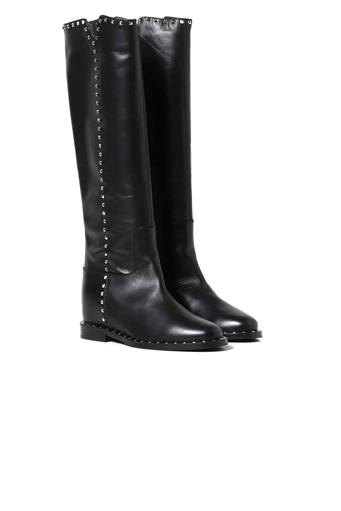  Via Roma 15 Boot Nero Woman - 2