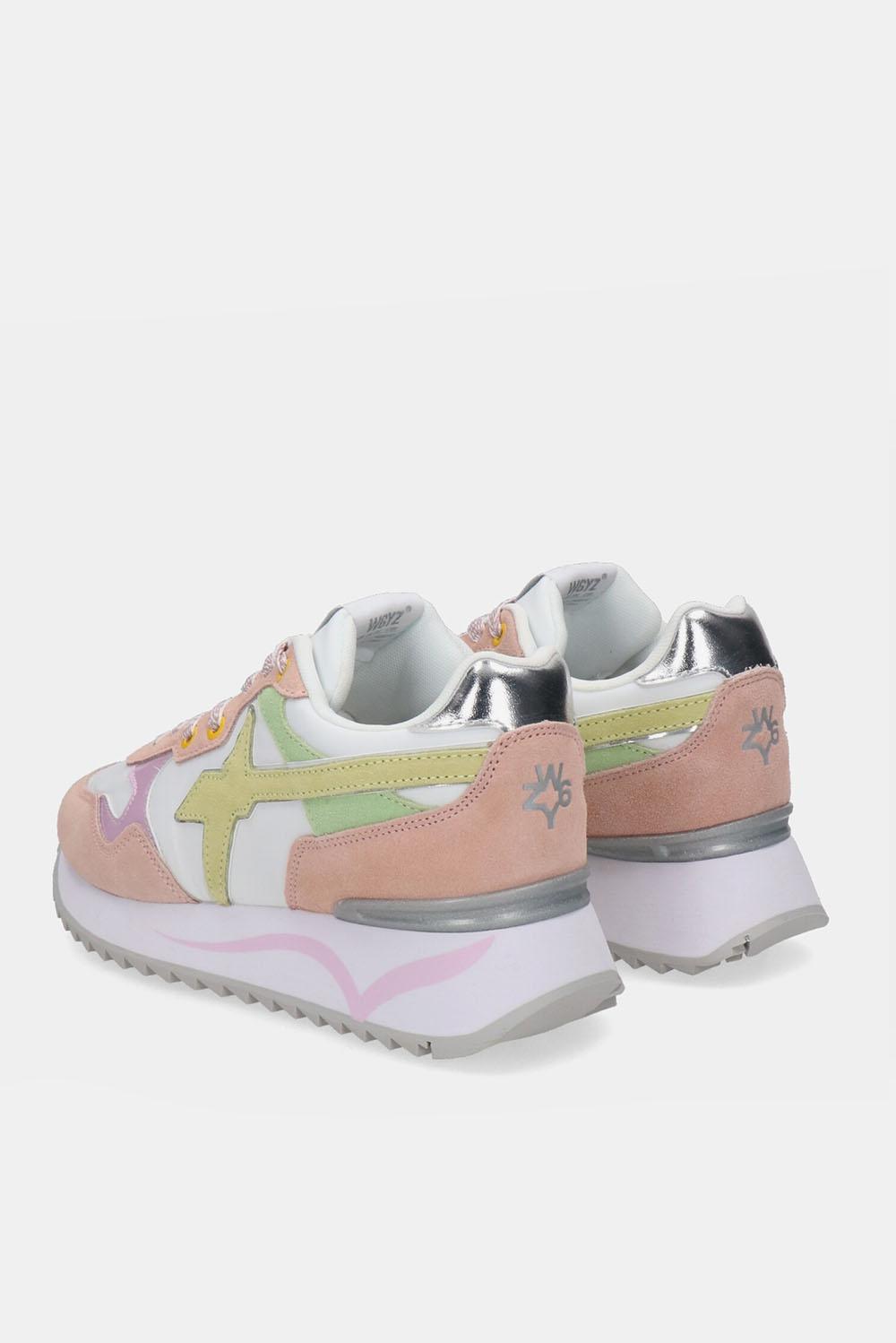  W6yz Sneakers Yak Pink Woman - 3