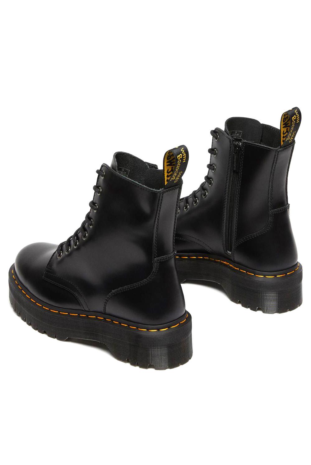  Dr. Martens Anfibio Platform Jadon Black Polished Woman - 4