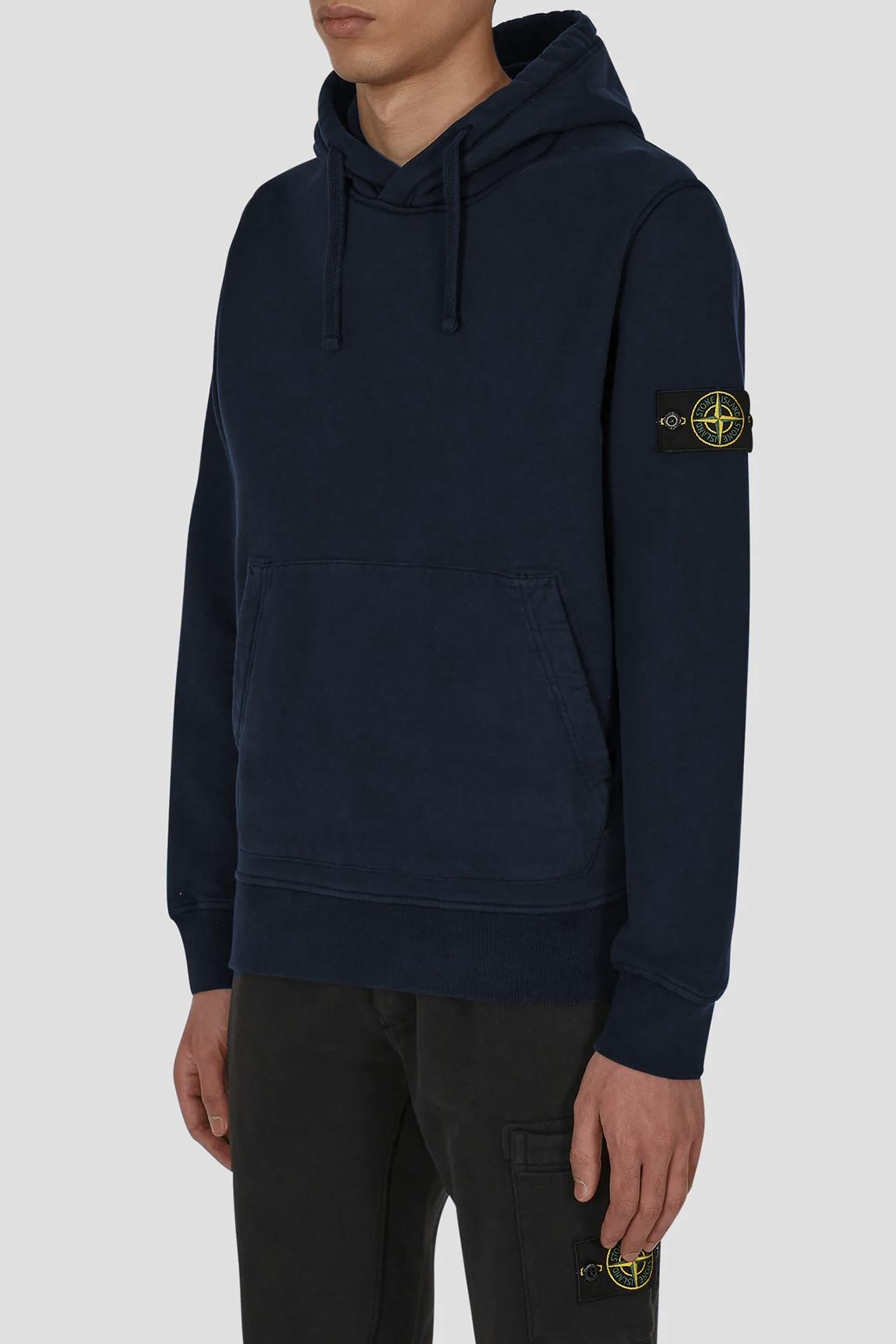 Felpa Cappuccio Classic: Stile e Comfort Stone Island