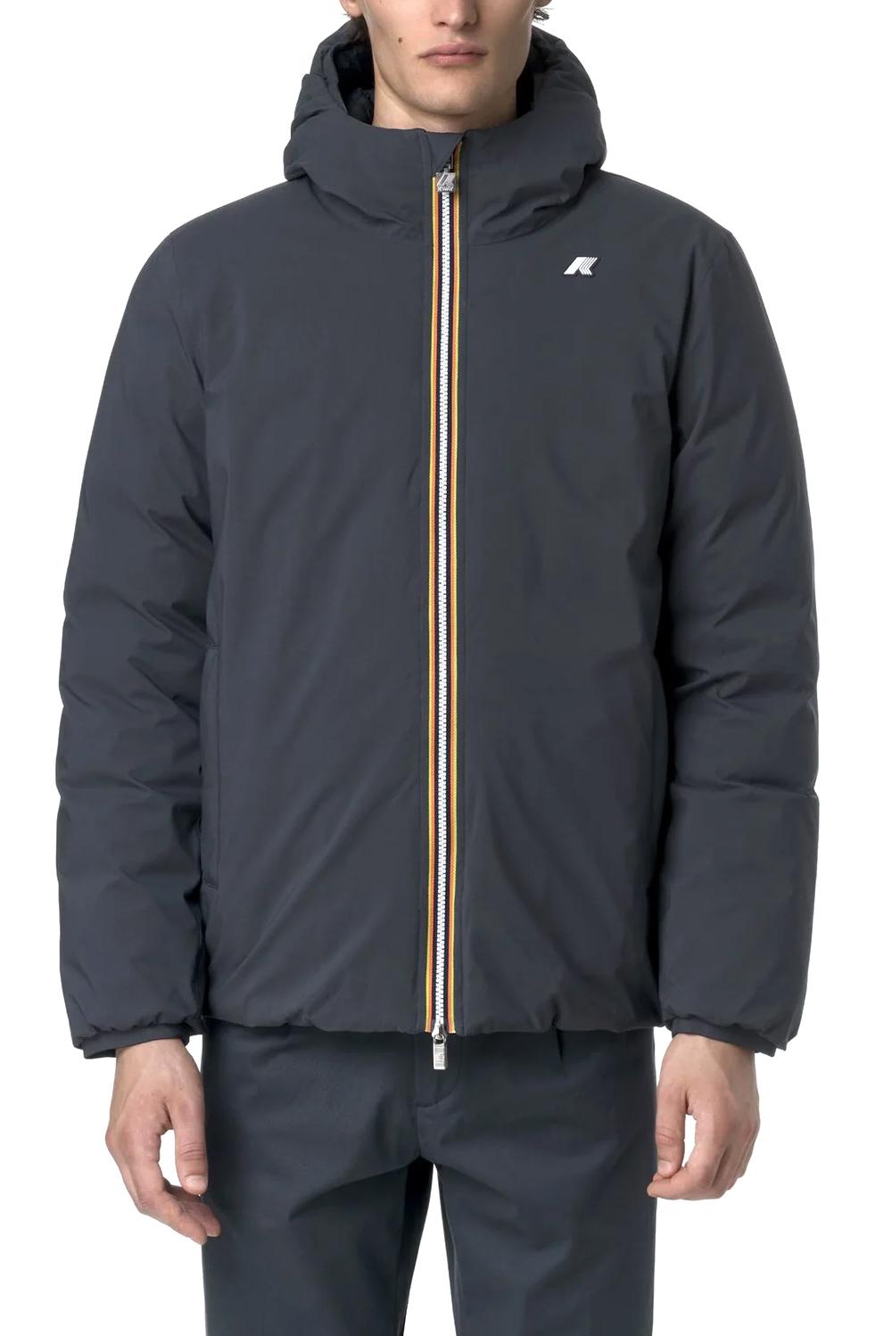  K-way Giacca Jack Reversibile Blue Uomo - 3