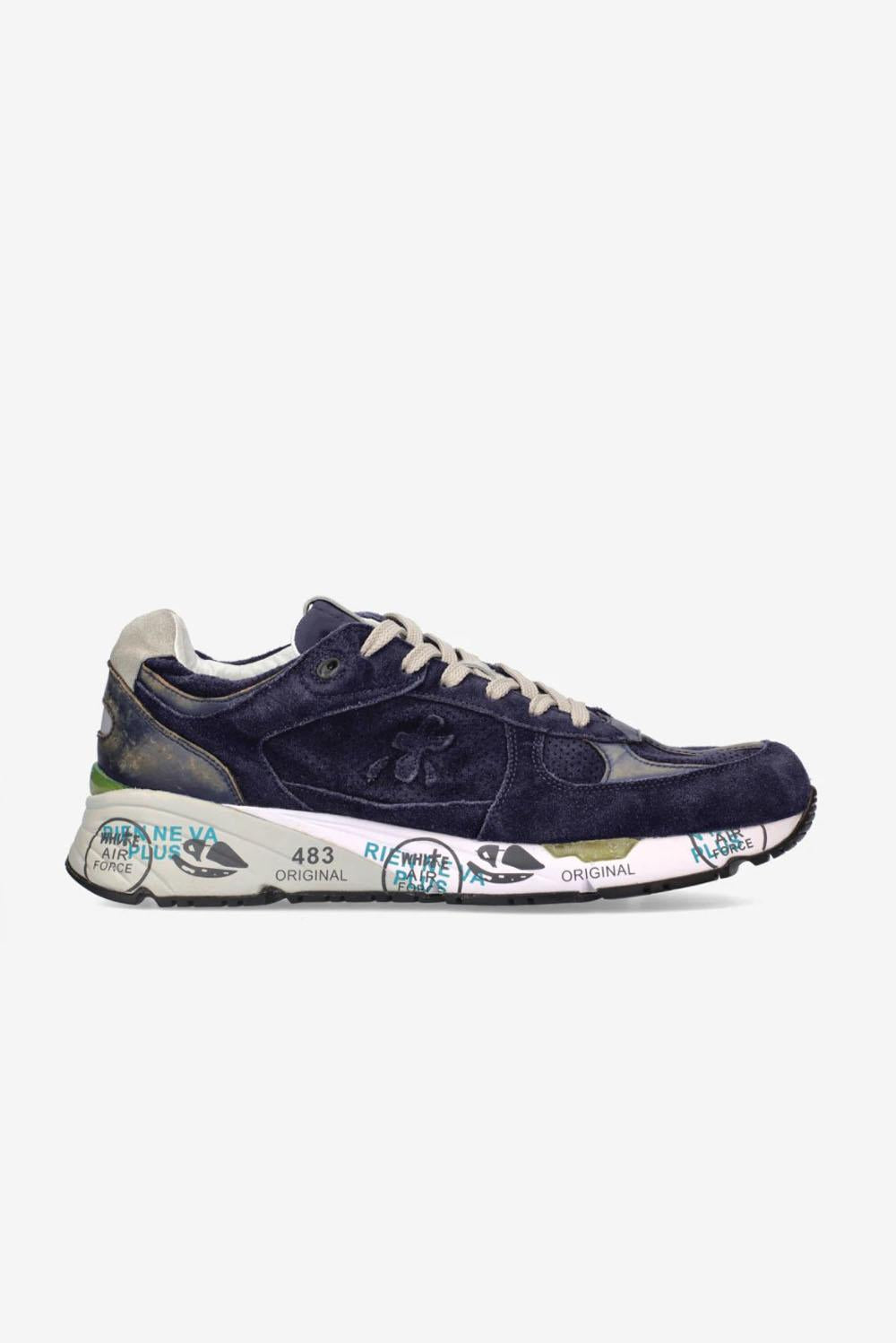  Premiata Mase Sneakers Navy Uomo - 1