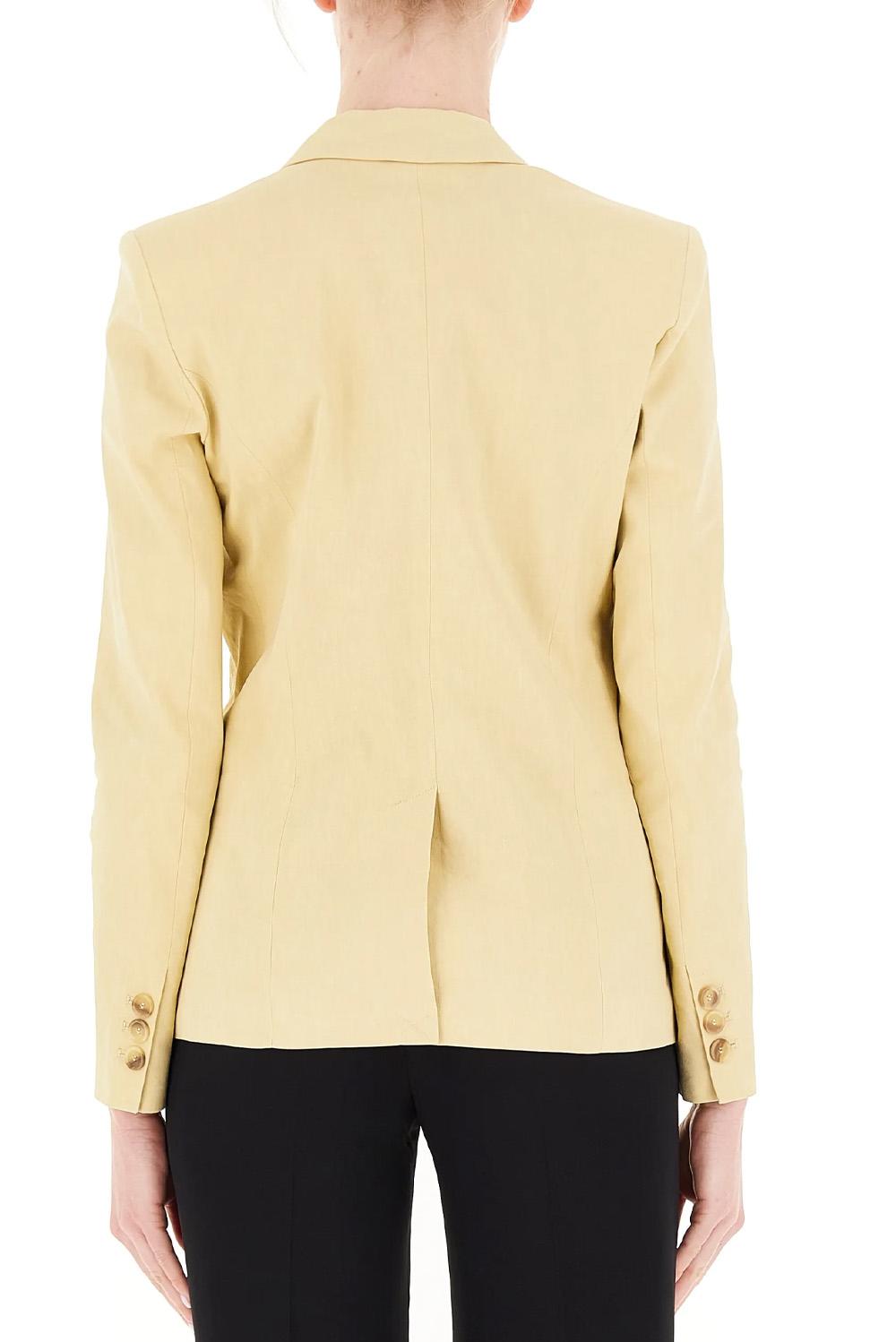  Pinko Blazer Equilibrato Giallo Woman - 3