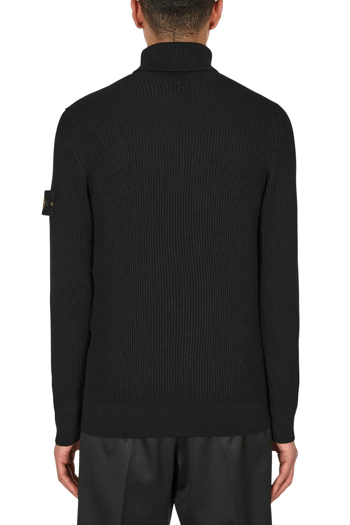  Stone Island Maglia Dolcevita Black Uomo - 5