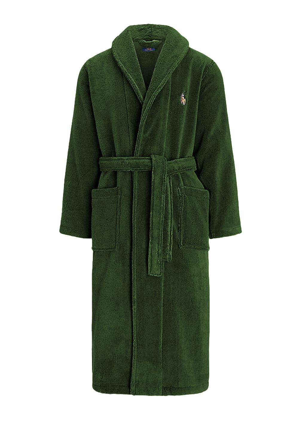  Ralph Lauren Lounge Robe Accappatoio Green Uomo - 1