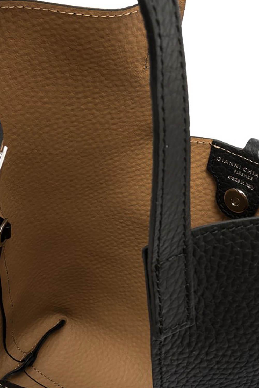  Gianni Chiarini Borsa Ava Nero Nature Woman - 4