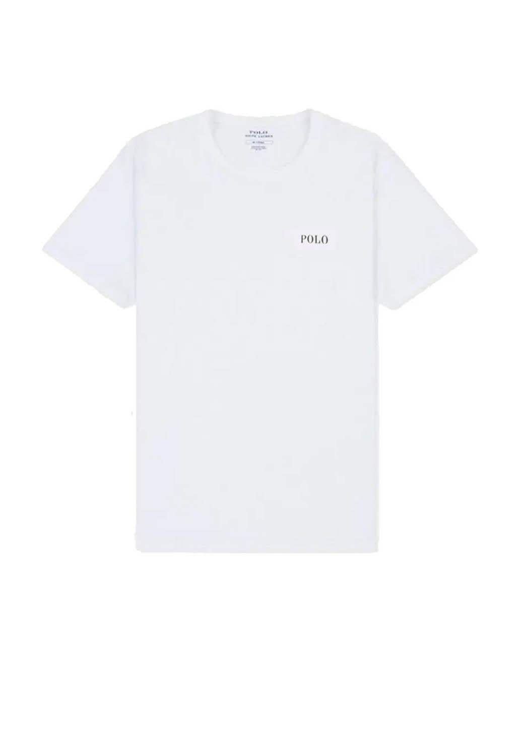  Ralph Lauren T-shirt Logo White Uomo - 1