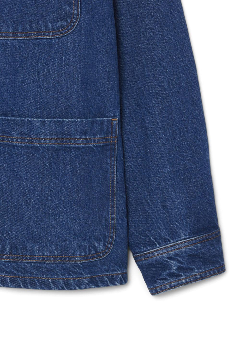  Lacoste Overshirt In Denim Uomo - 6