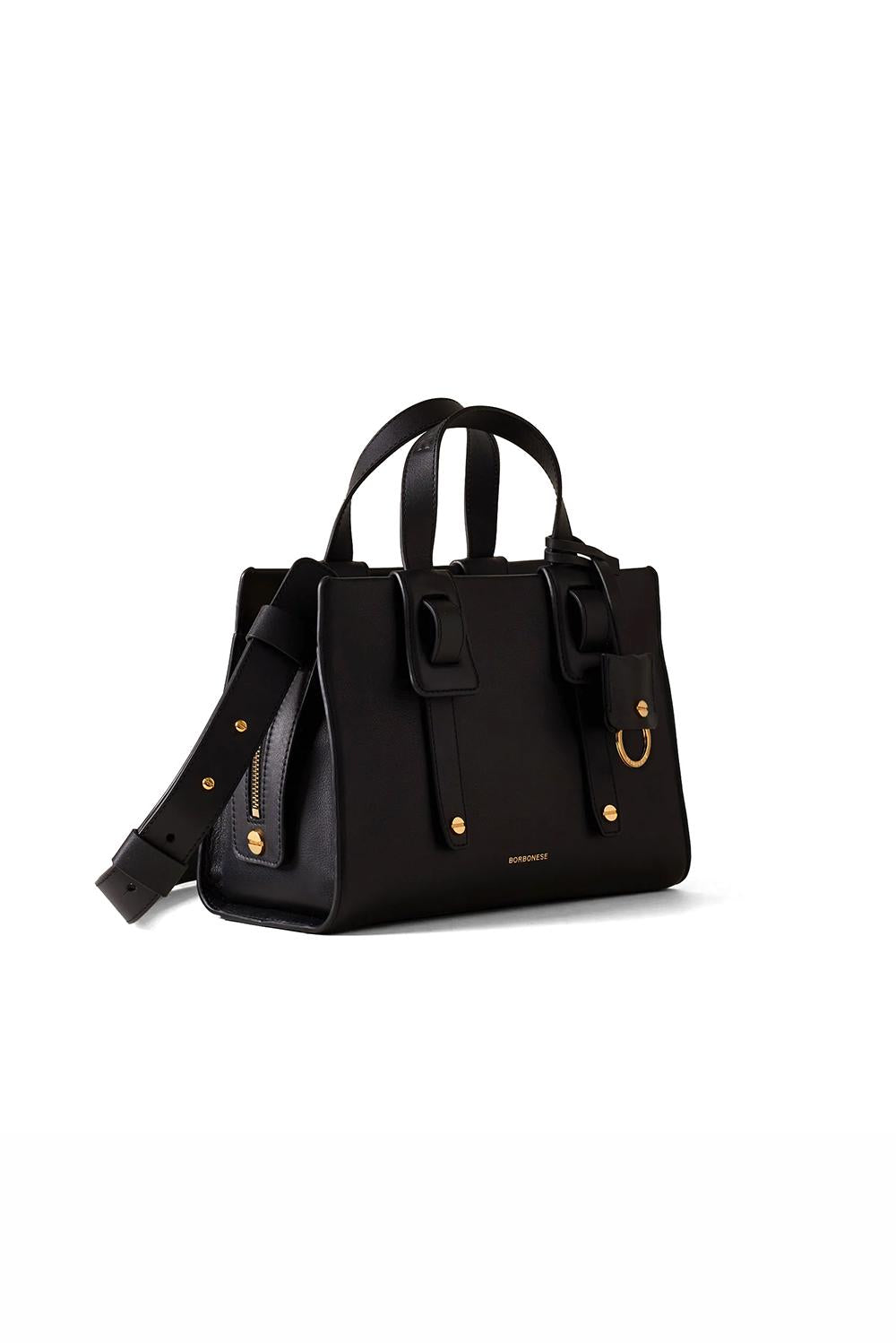  Borbonese Bauletto Déjeuner Nero Woman - 2