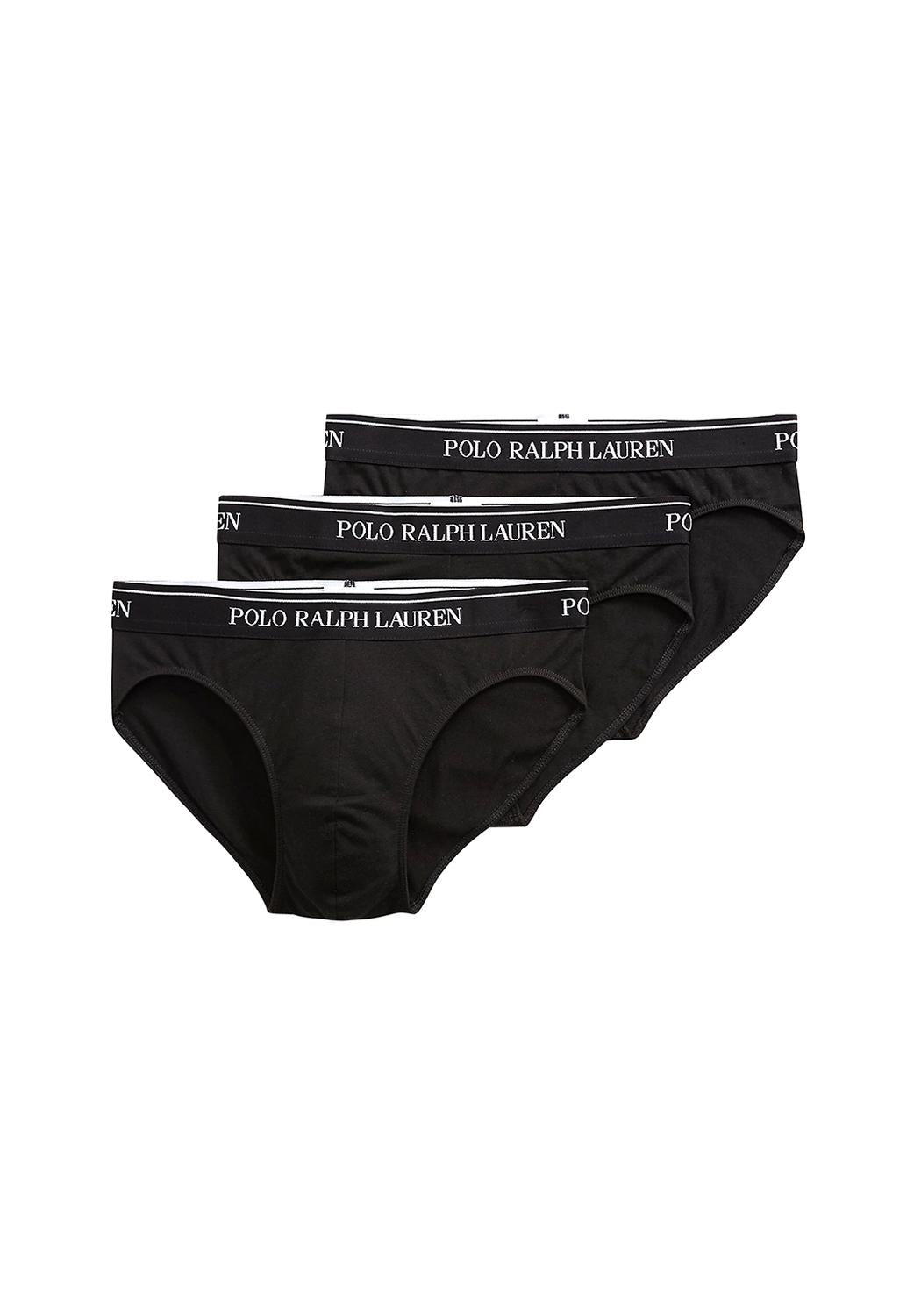  Ralph Lauren Slip 3 Pack Black Uomo - 1