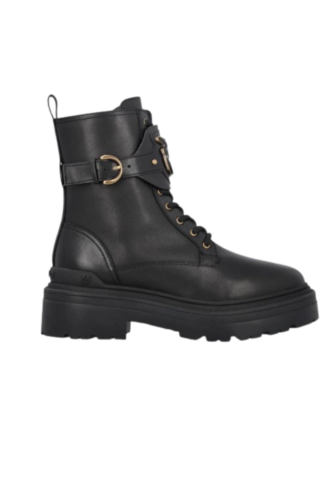  Pinko Anfibi Colore Nero Con Cinturino Logato Woman - 1