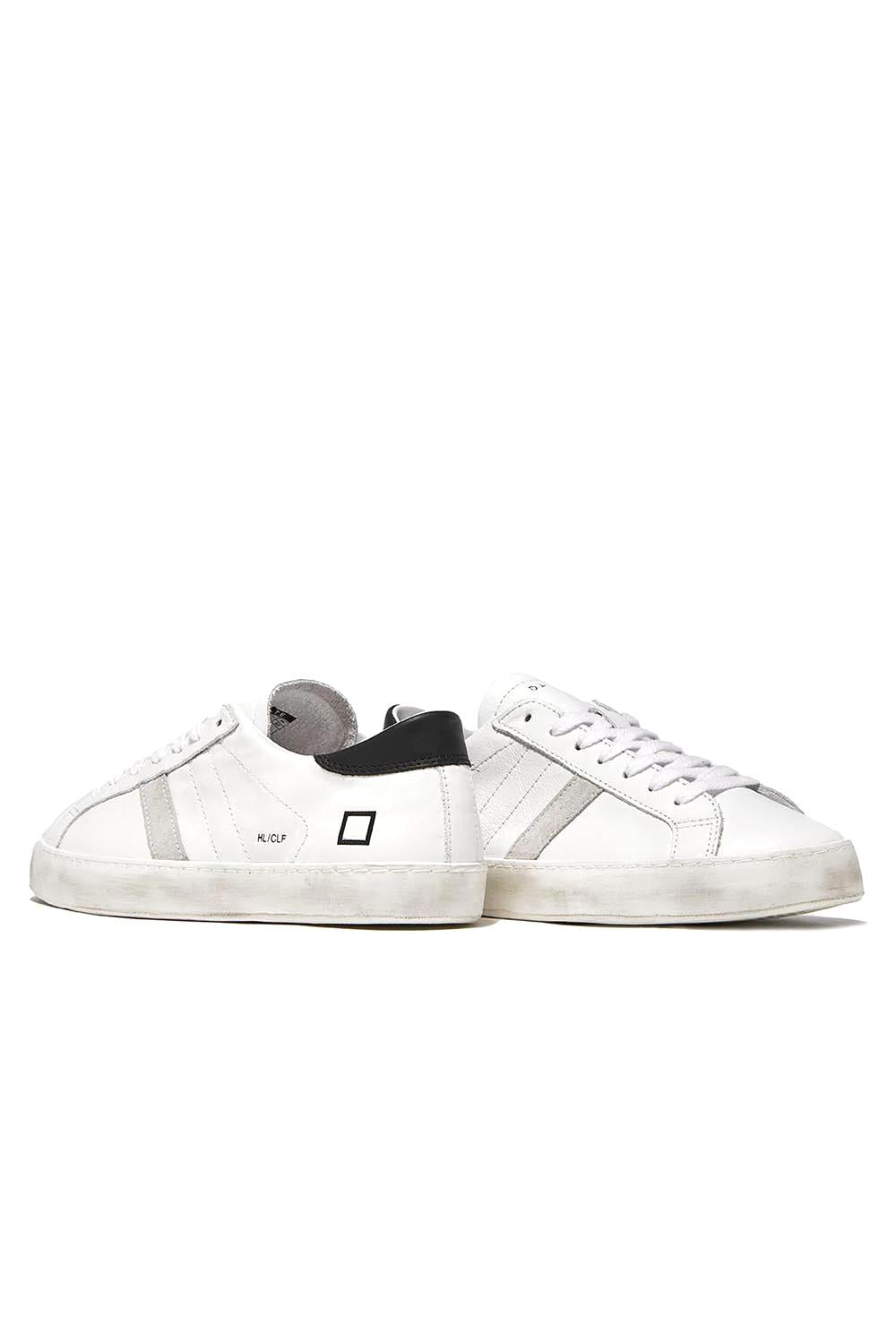  Date D.a.t.e. Sneakers Hill Low White Black Uomo - 4