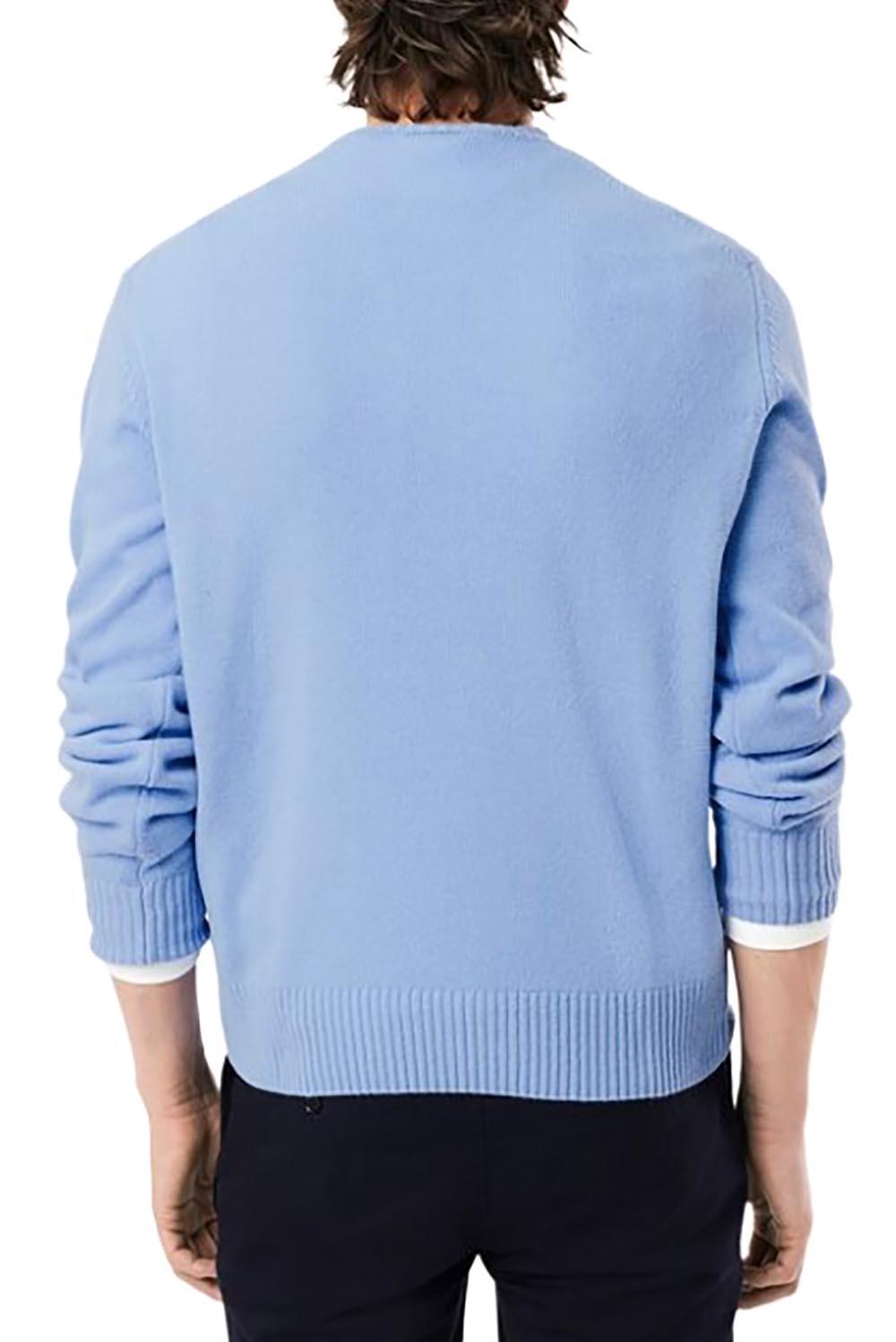  Lacoste Girocollo In Lana Uomo - 3